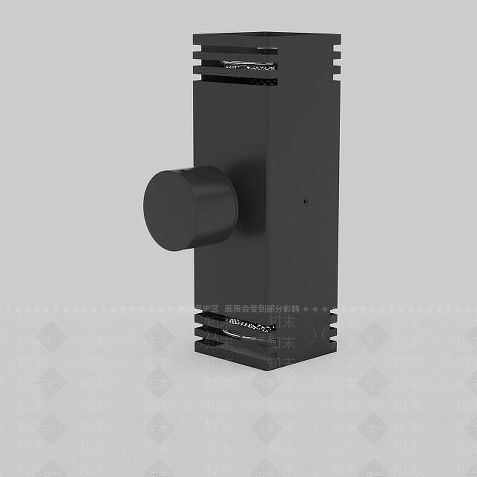 现代公园草坪灯3D模型下载【ID:1196190942】