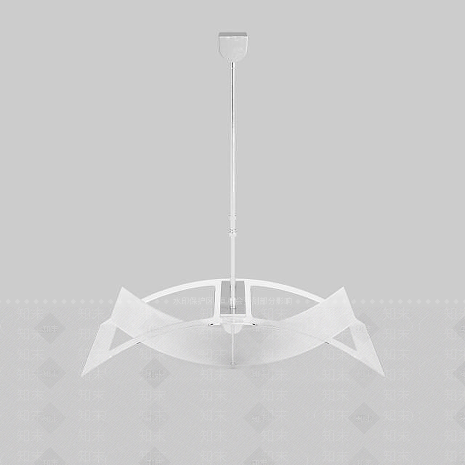 现代客厅吸顶灯3D模型下载【ID:1196191148】