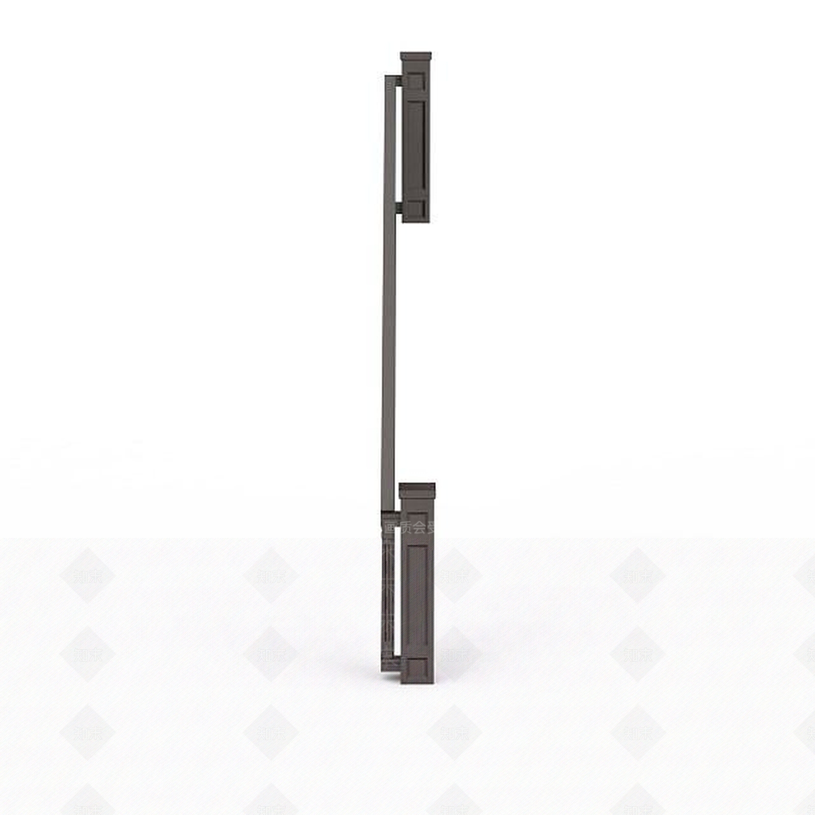 现代室内楼梯扶手3D模型下载【ID:1196194447】