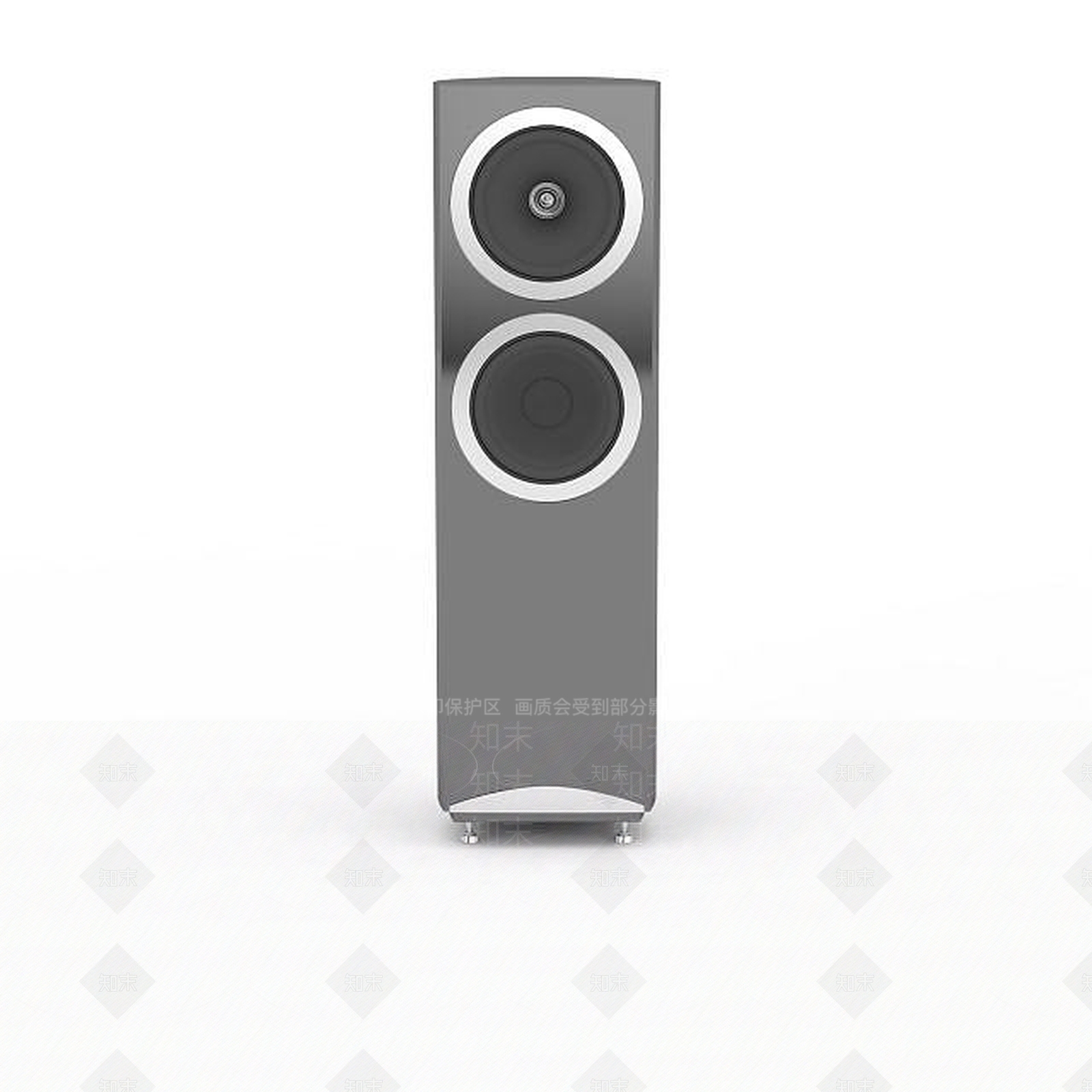 现代立体音响设备3D模型下载【ID:1196195764】