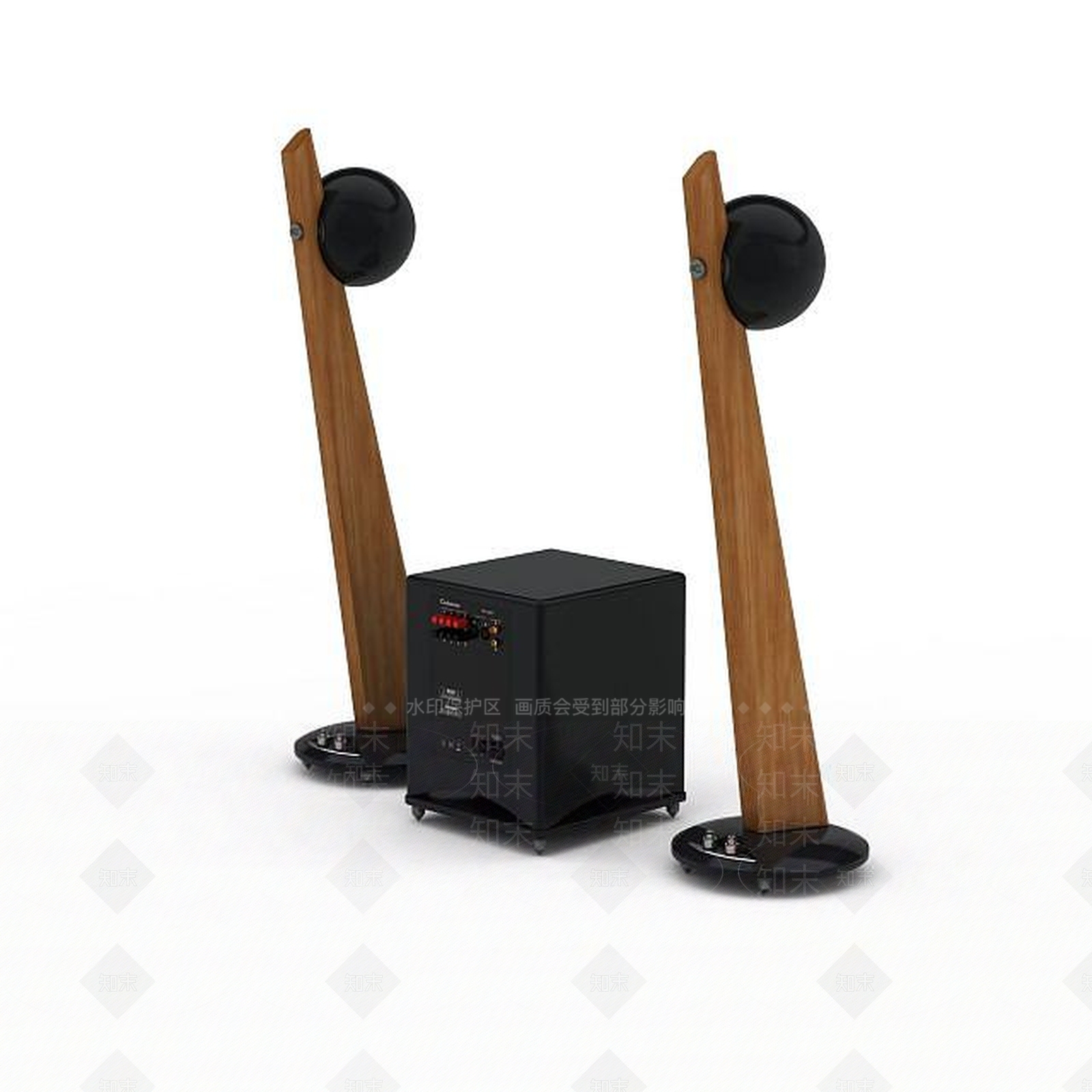 现代多媒体设备3D模型下载【ID:1196196267】