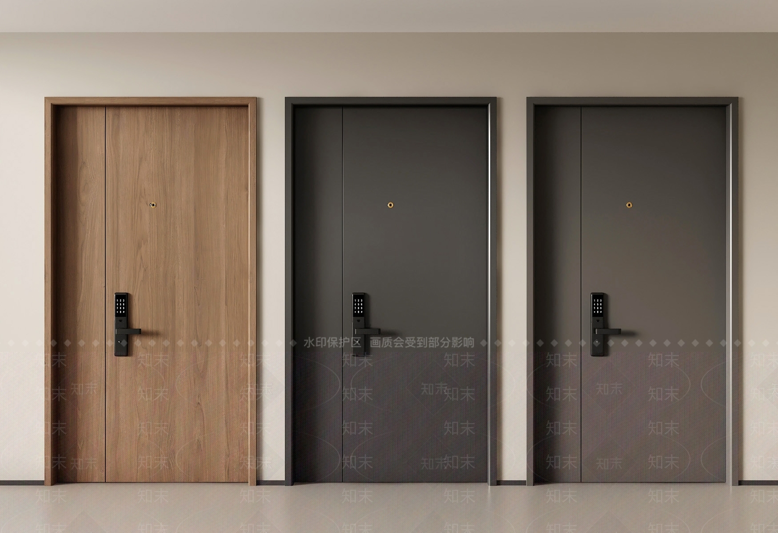 现代单开门SU模型下载【ID:1196198158】