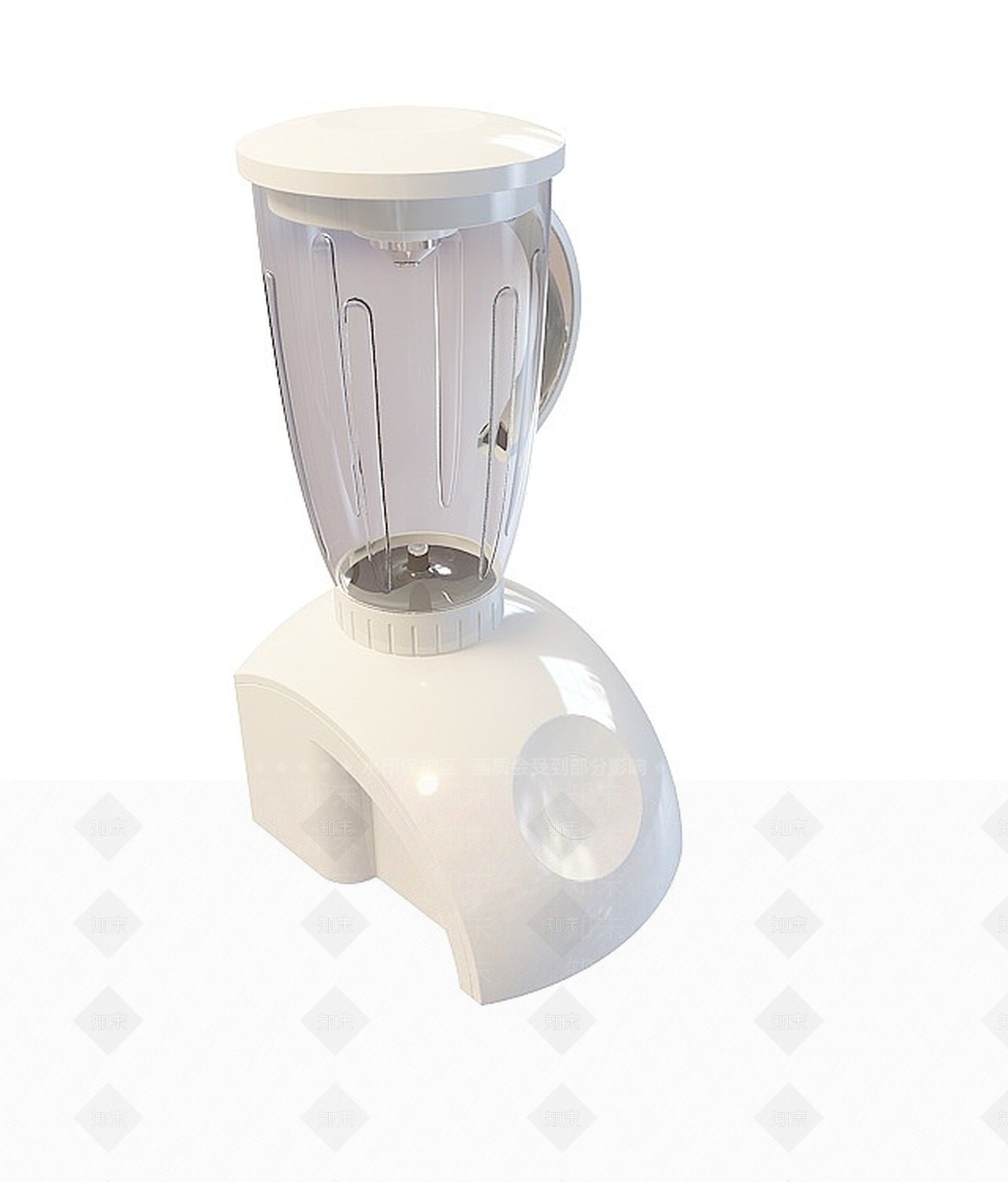 现代家用多功能果汁机3D模型下载【ID:1196201249】