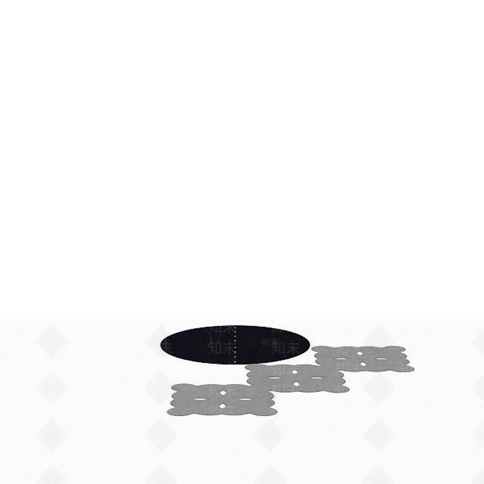 现代灰色镂空地毯3D模型下载【ID:1196202312】