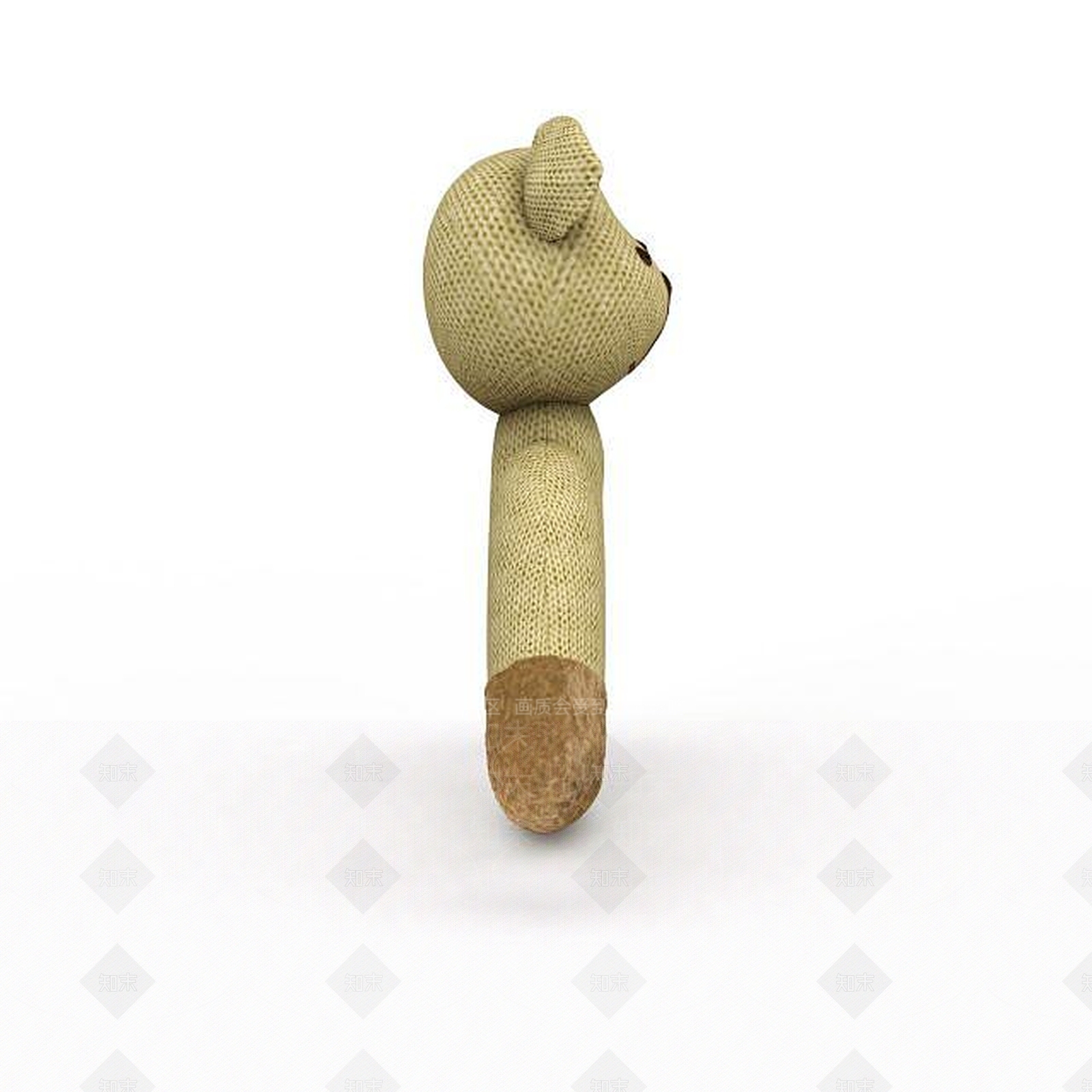 现代布艺玩具3D模型下载【ID:1196203293】