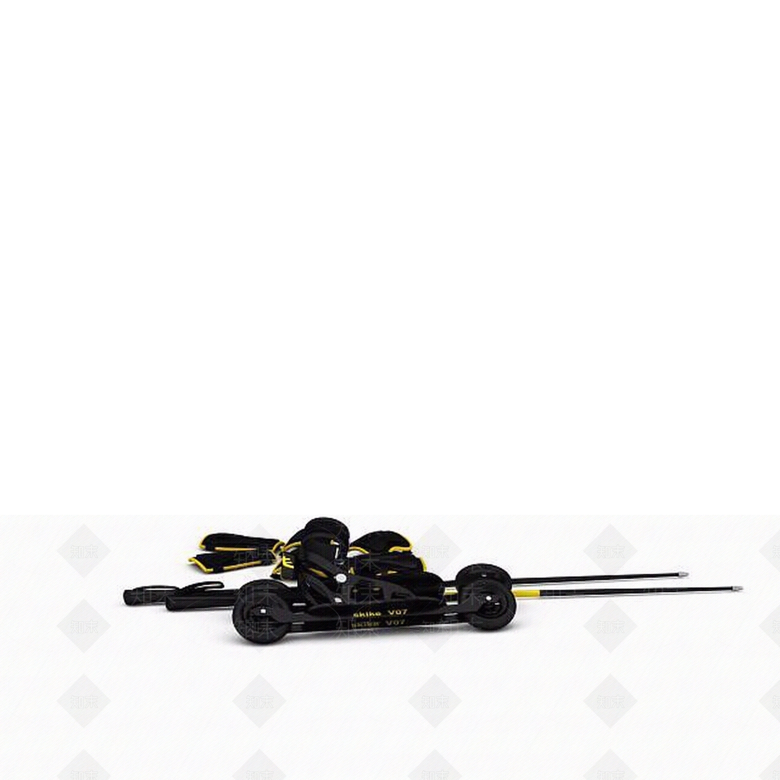 现代滑冰鞋3D模型下载【ID:1196206150】