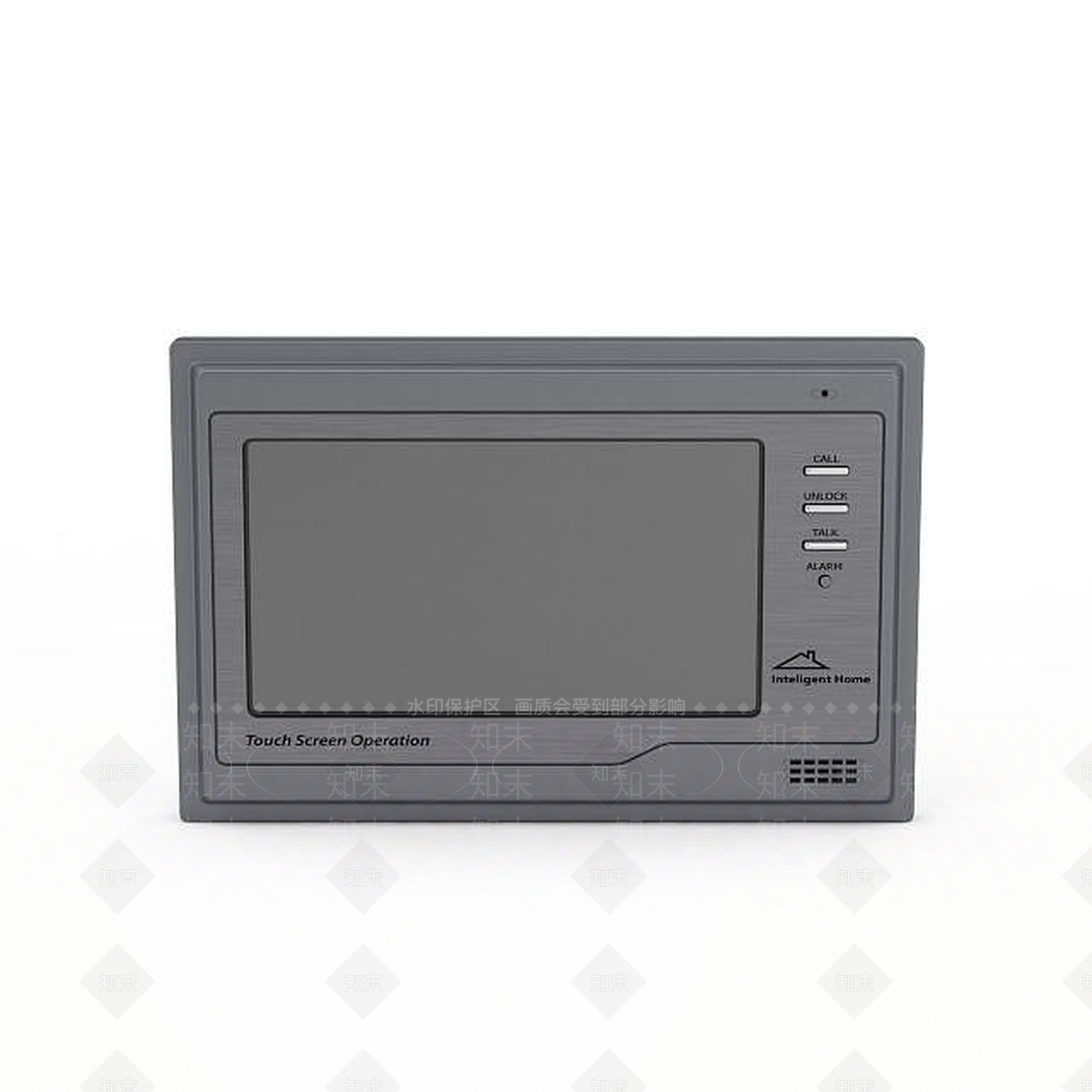 现代可视电话对讲机3D模型下载【ID:1196206664】