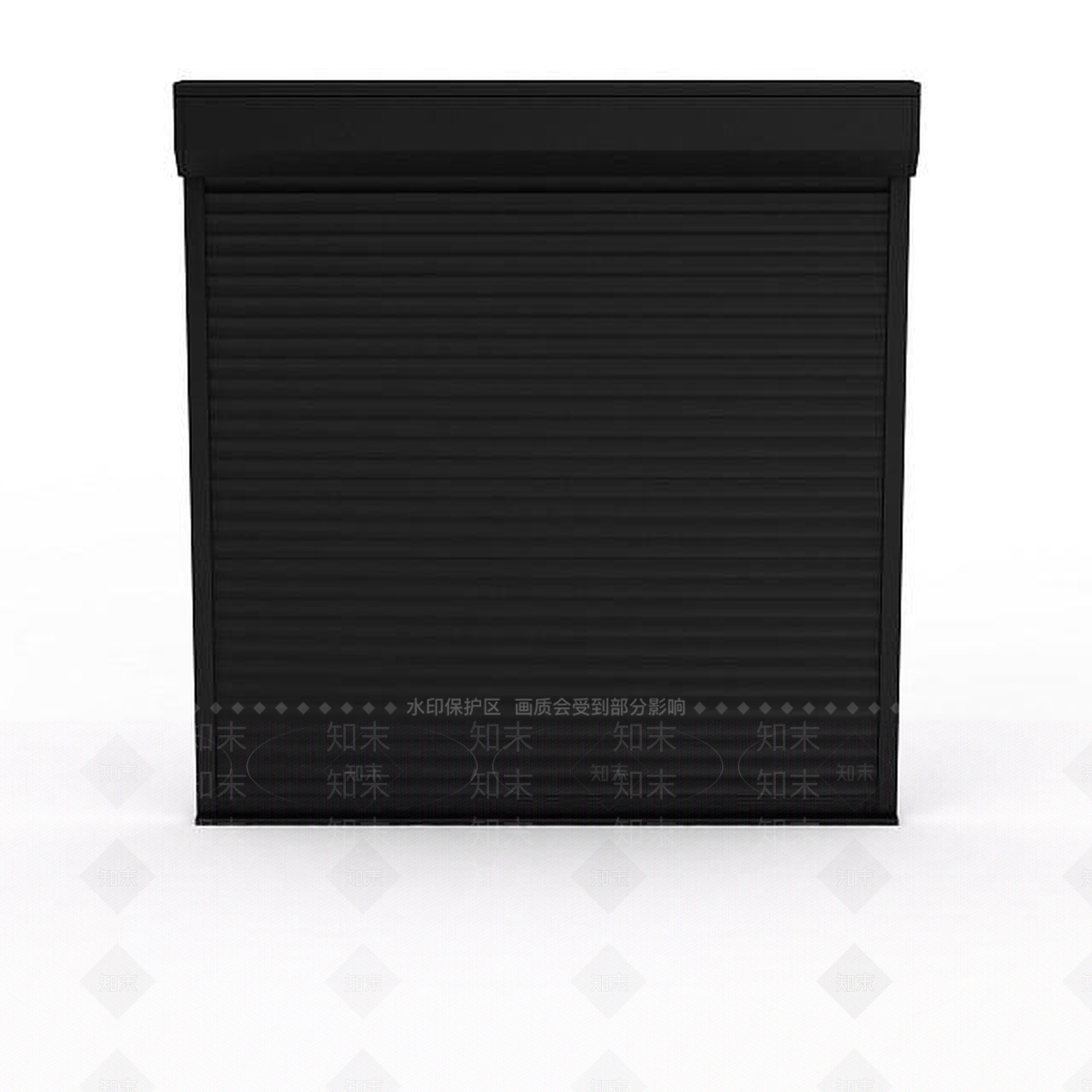 现代电动卷帘门3D模型下载【ID:1196207547】