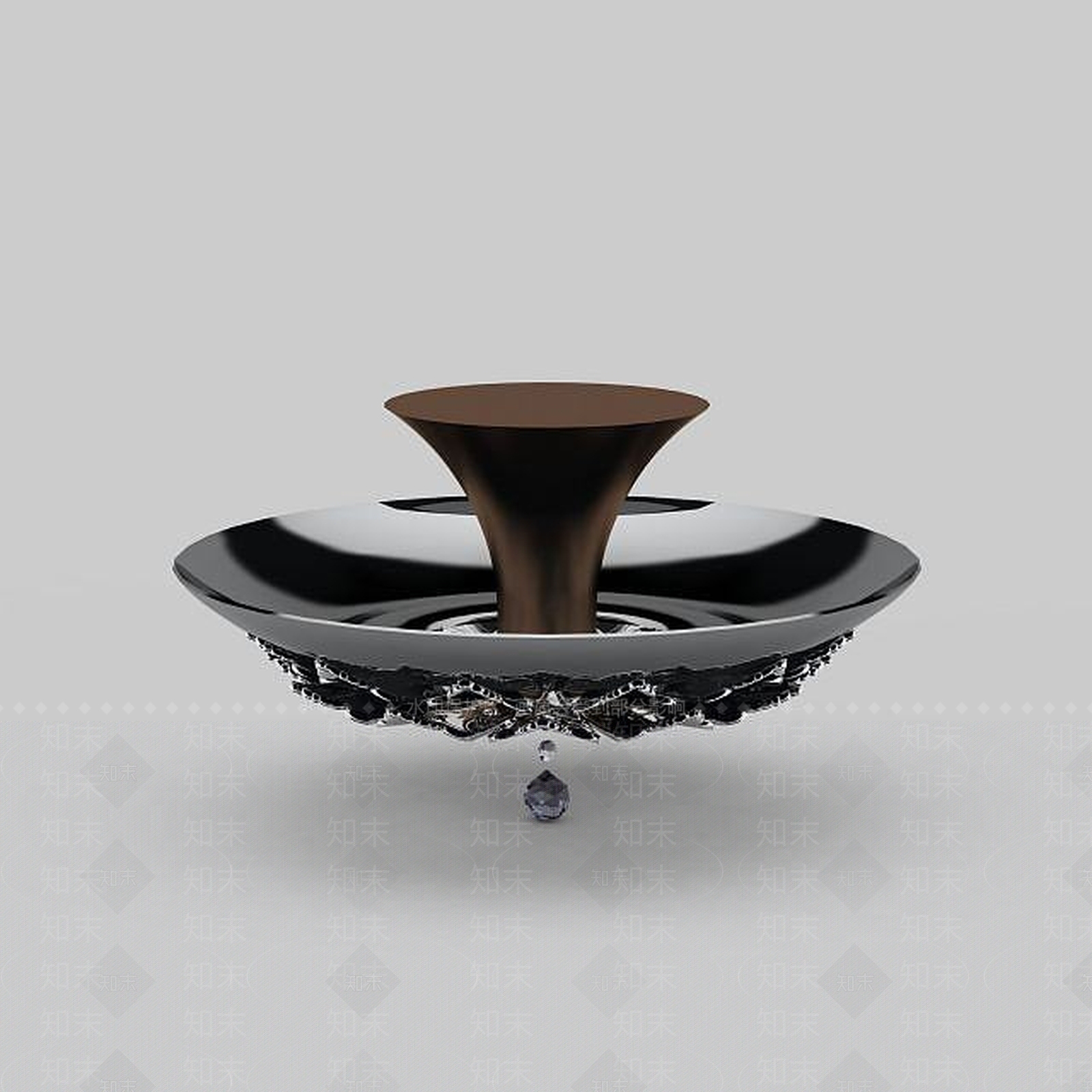 现代装饰吊灯3D模型下载【ID:1196208298】
