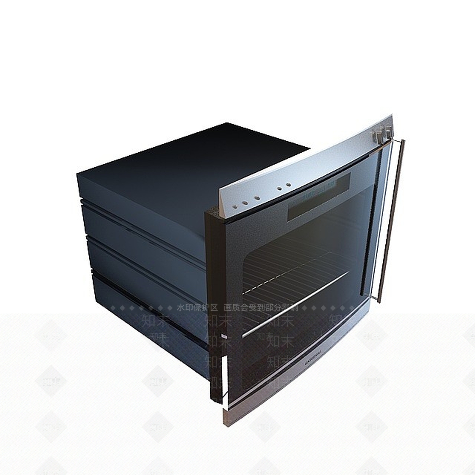 现代消毒柜3D模型下载【ID:1196208505】