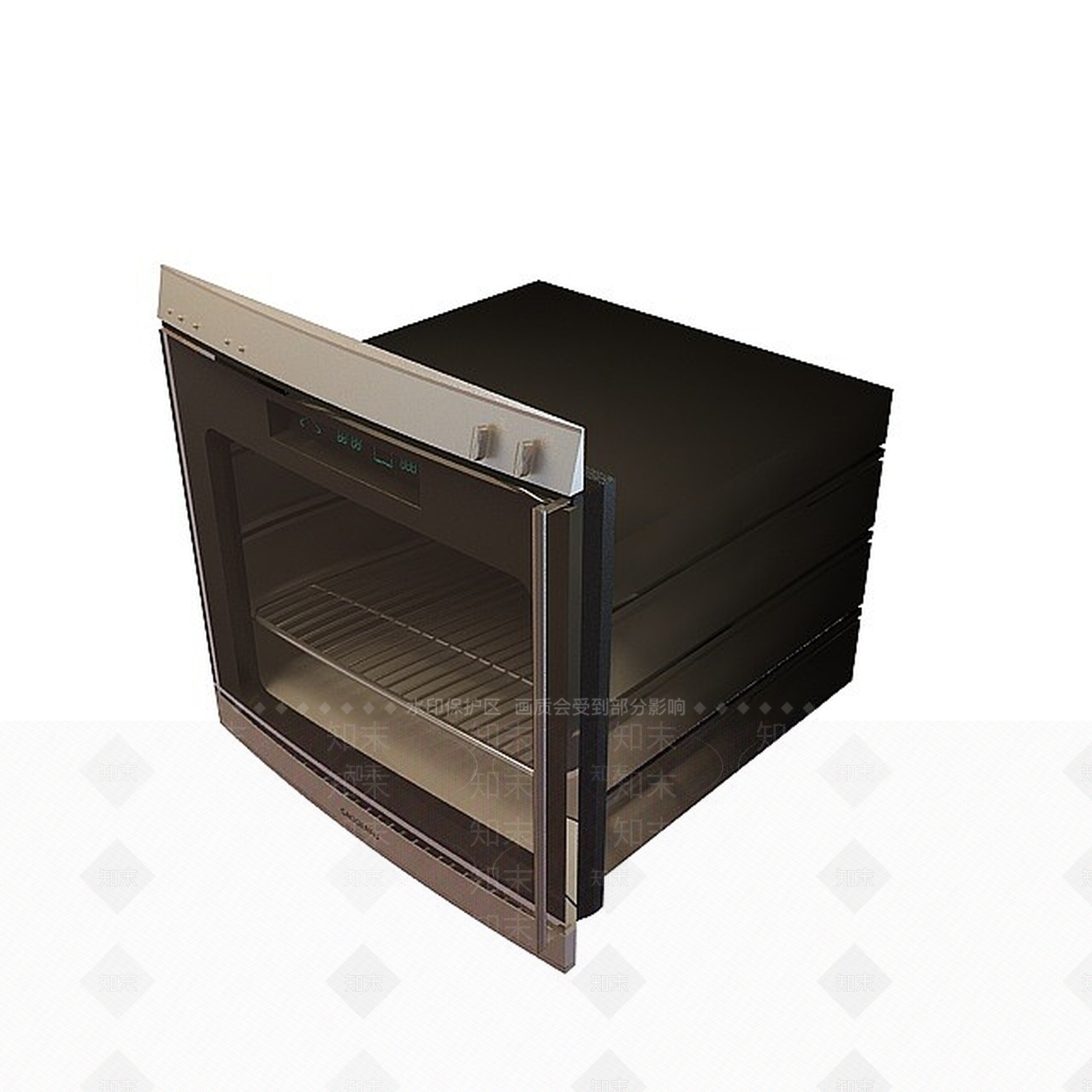 现代消毒柜3D模型下载【ID:1196208505】