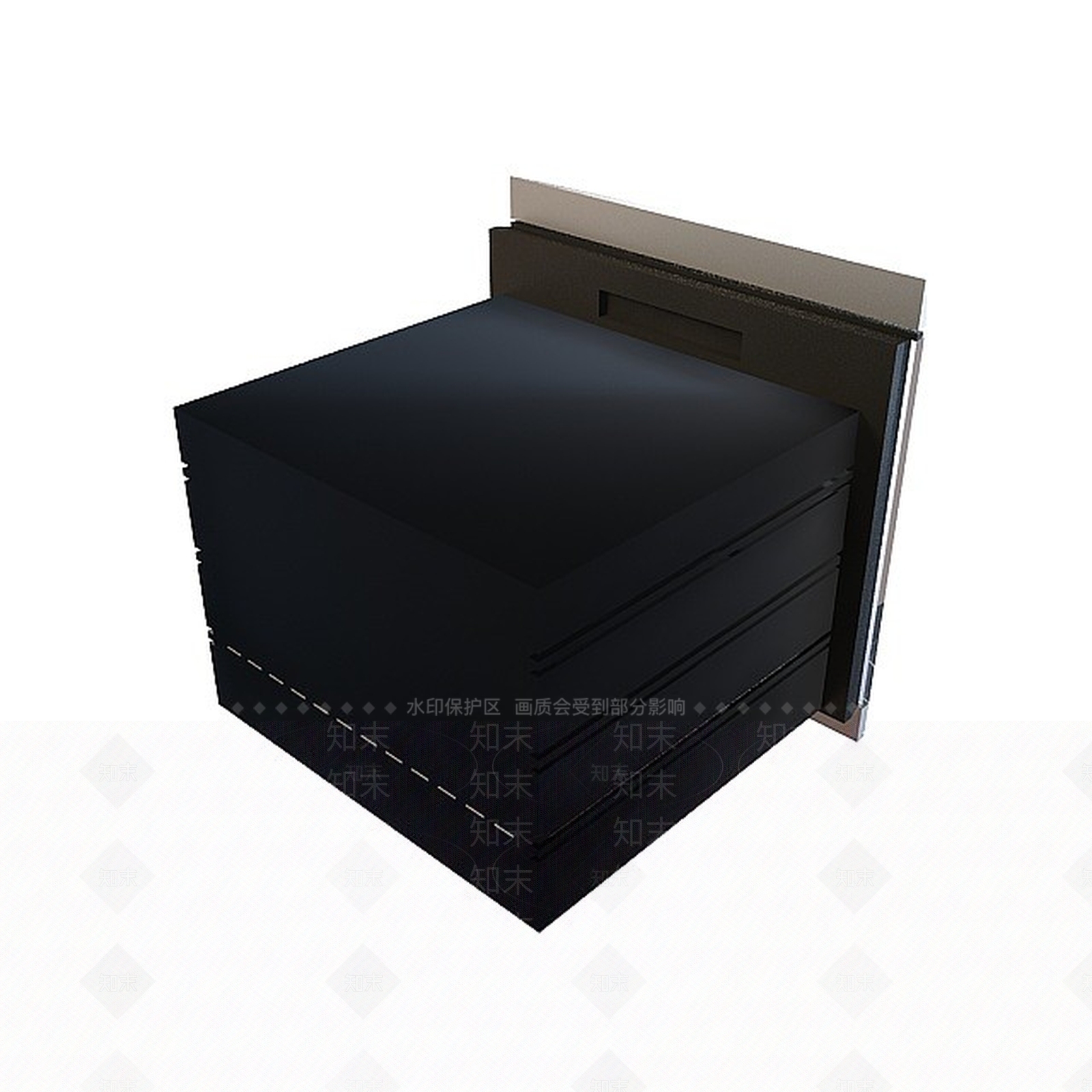 现代消毒柜3D模型下载【ID:1196208505】