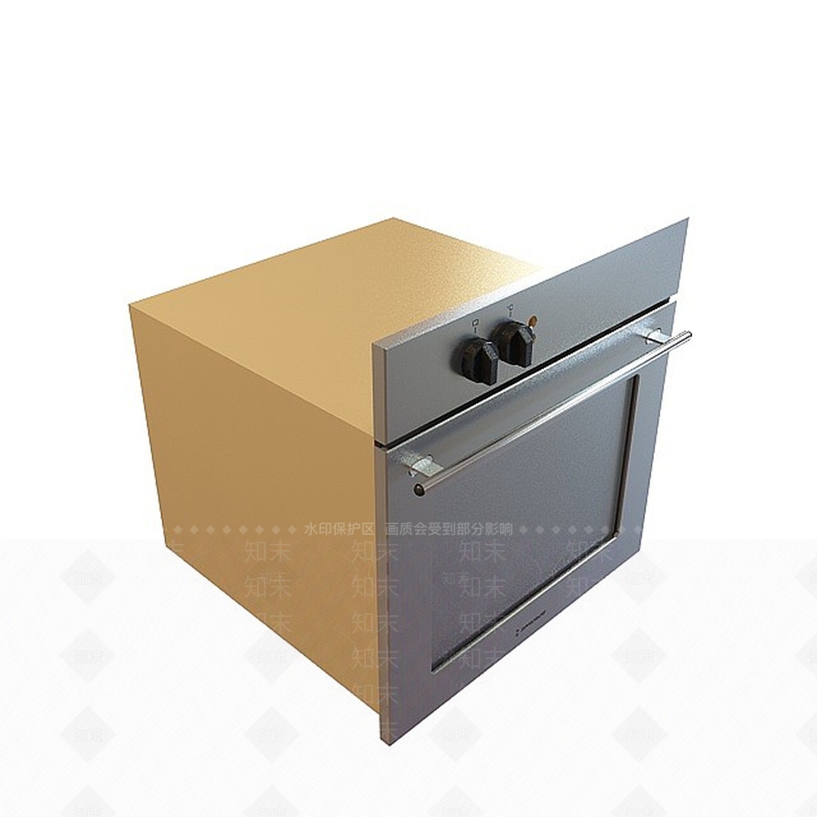 现代消毒柜3D模型下载【ID:1196208998】