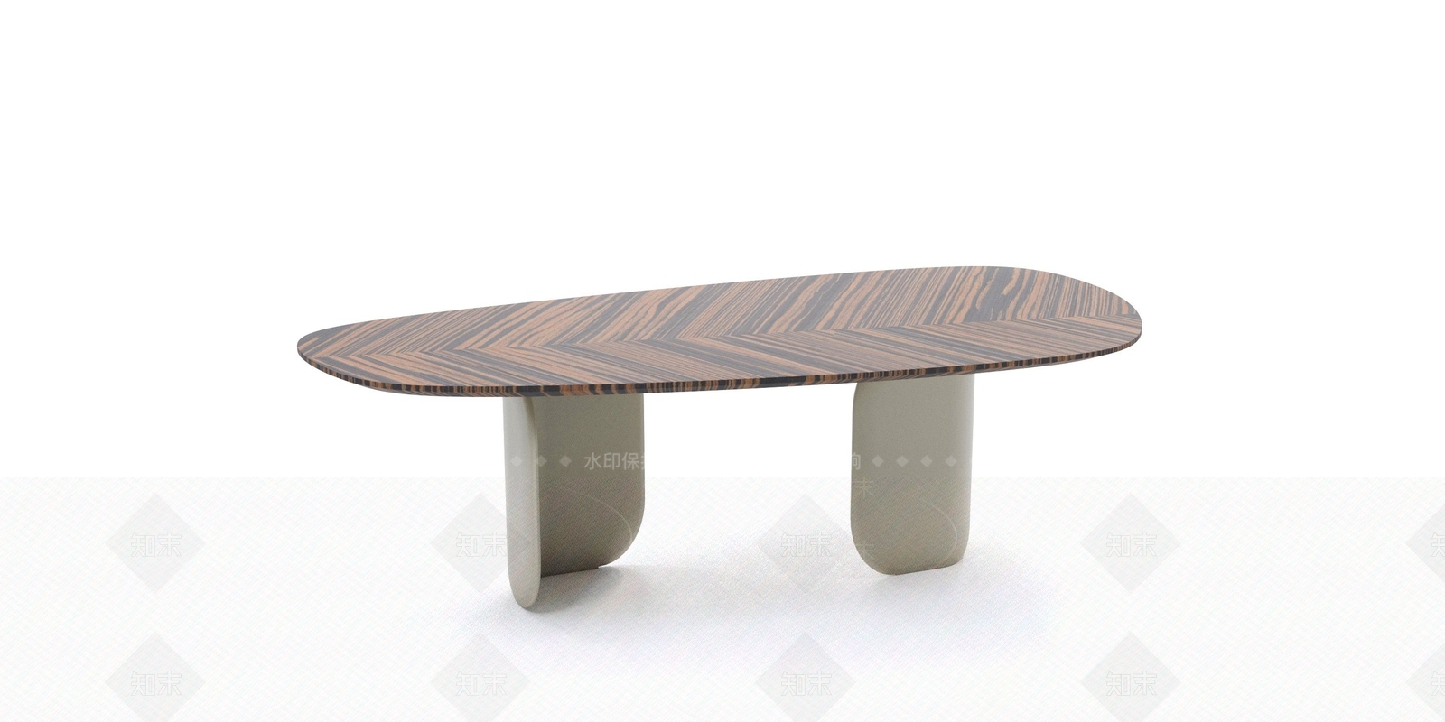 现代轻奢餐桌SU模型下载【ID:1196212242】