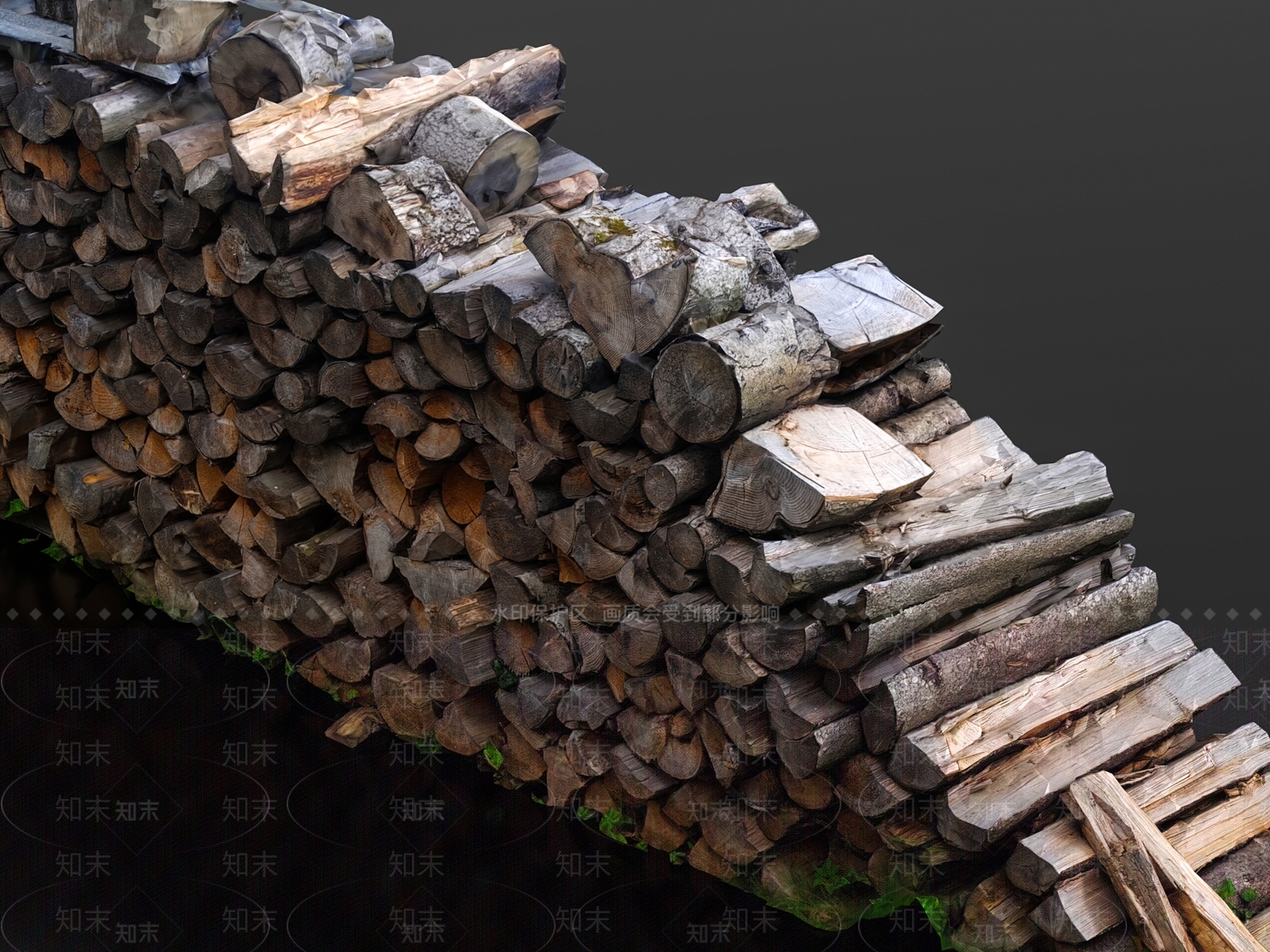 现代木头木板3D模型下载【ID:1196214497】