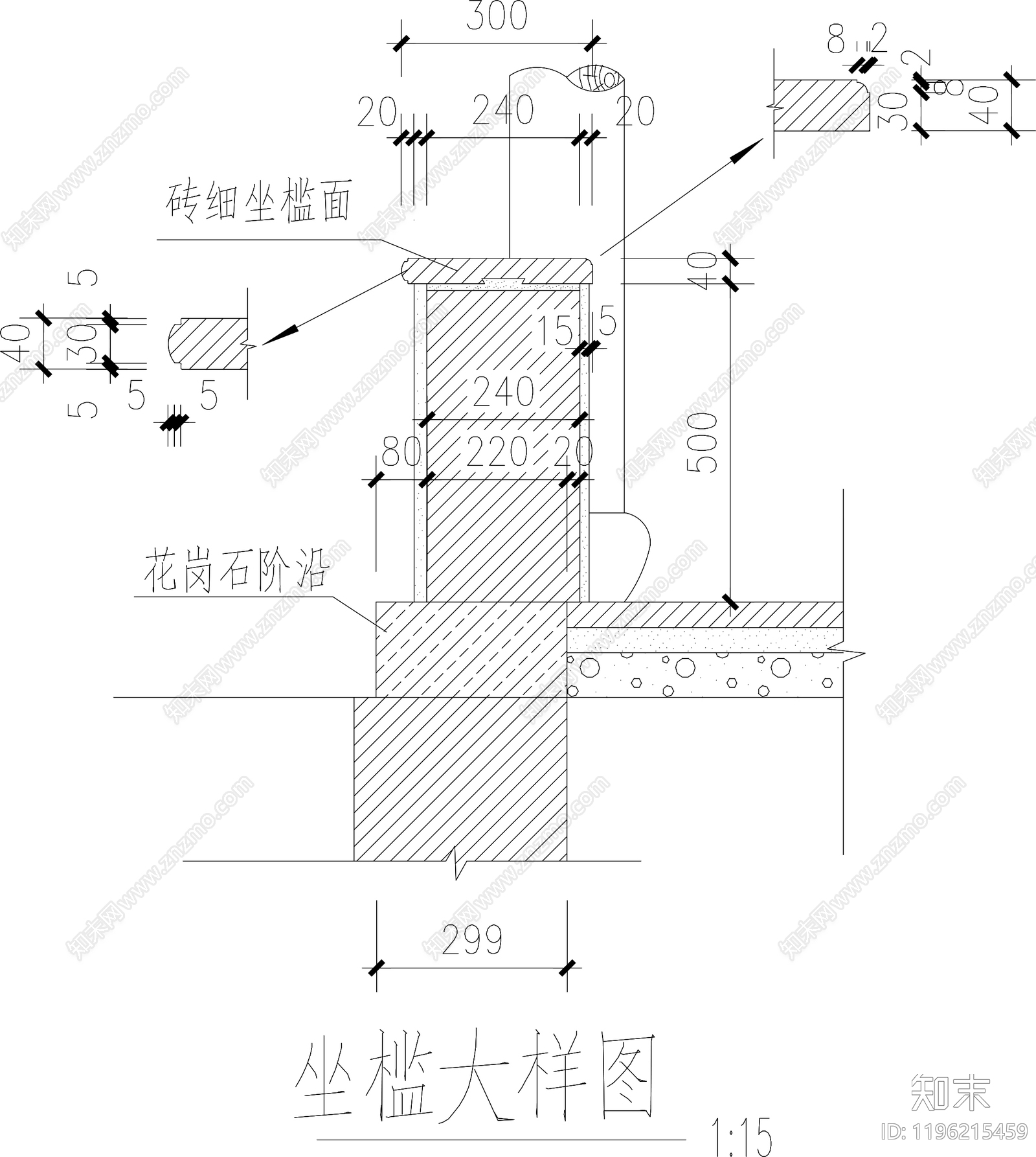 仿古建筑施工图下载【ID:1196215459】