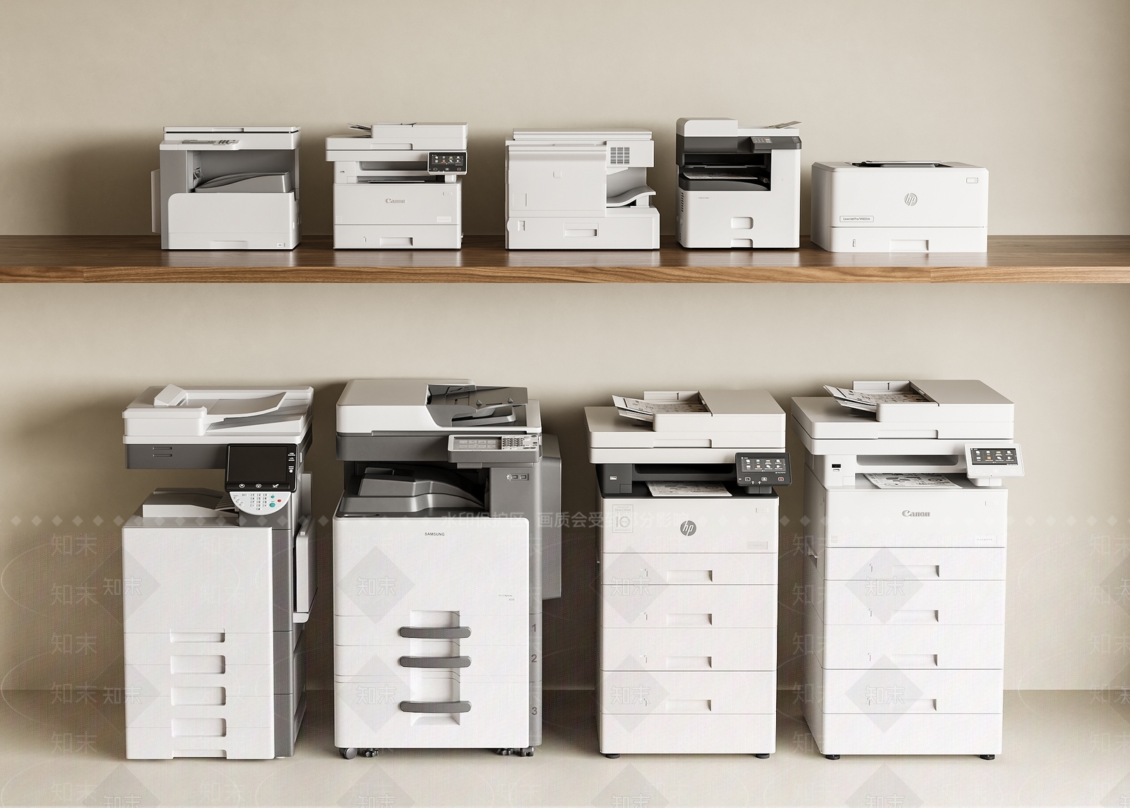 打印机3D模型下载【ID:1196218725】