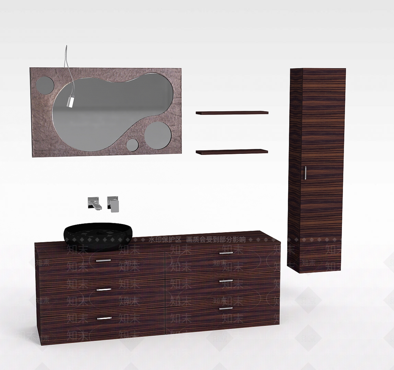 现代其他厨卫3D模型下载【ID:1196221700】