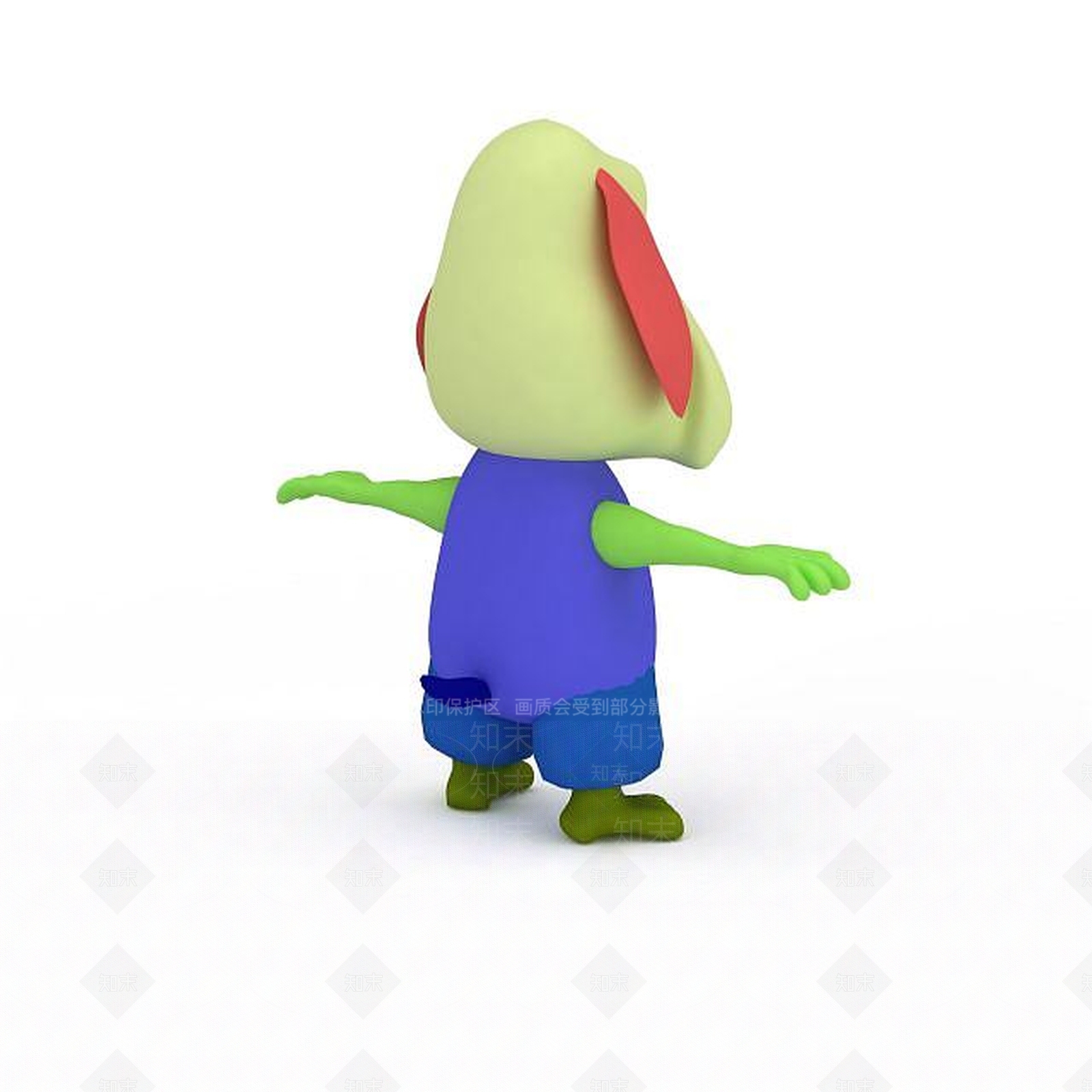 现代爬行类动物3D模型下载【ID:1199945854】