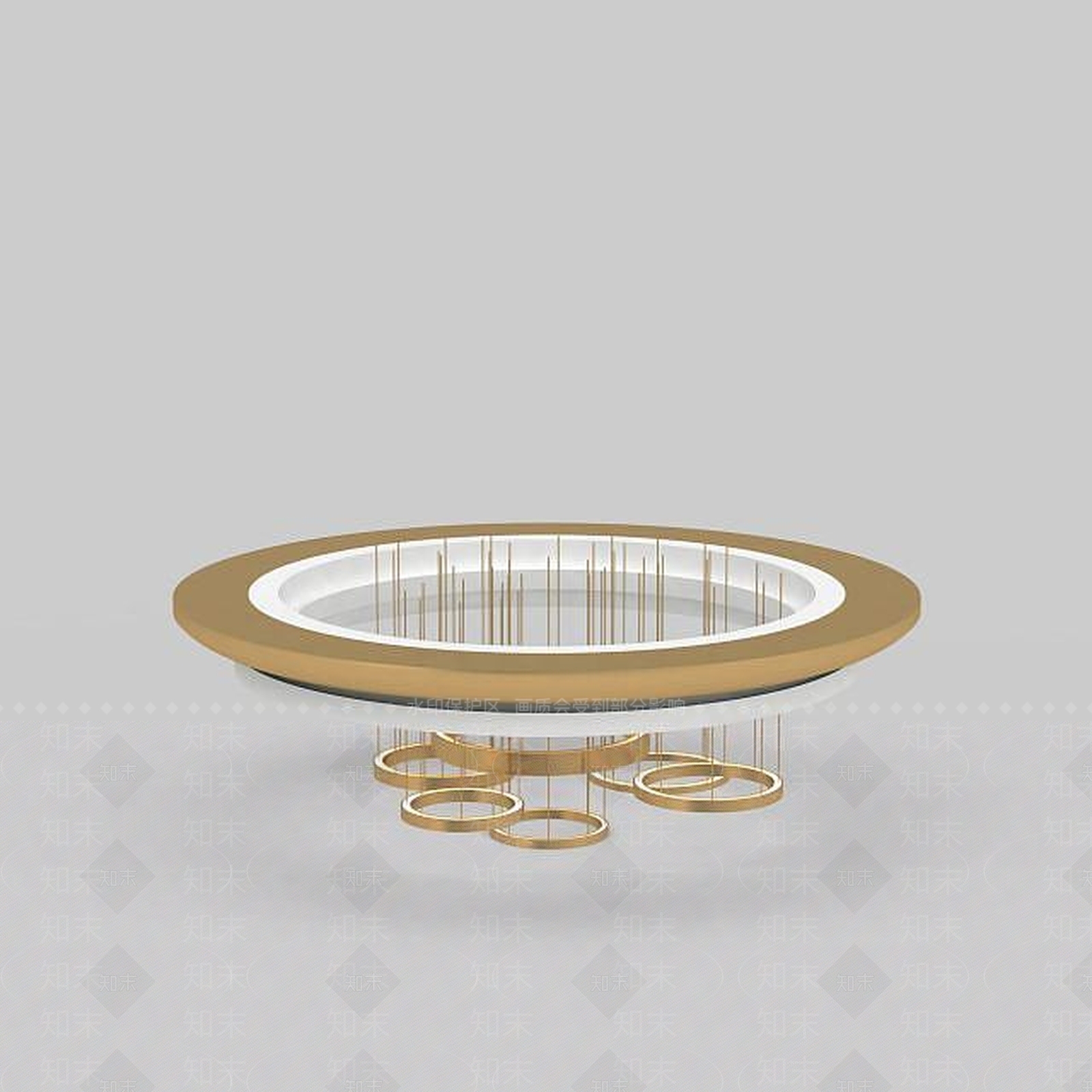 现代灯具组合3D模型下载【ID:1199931001】