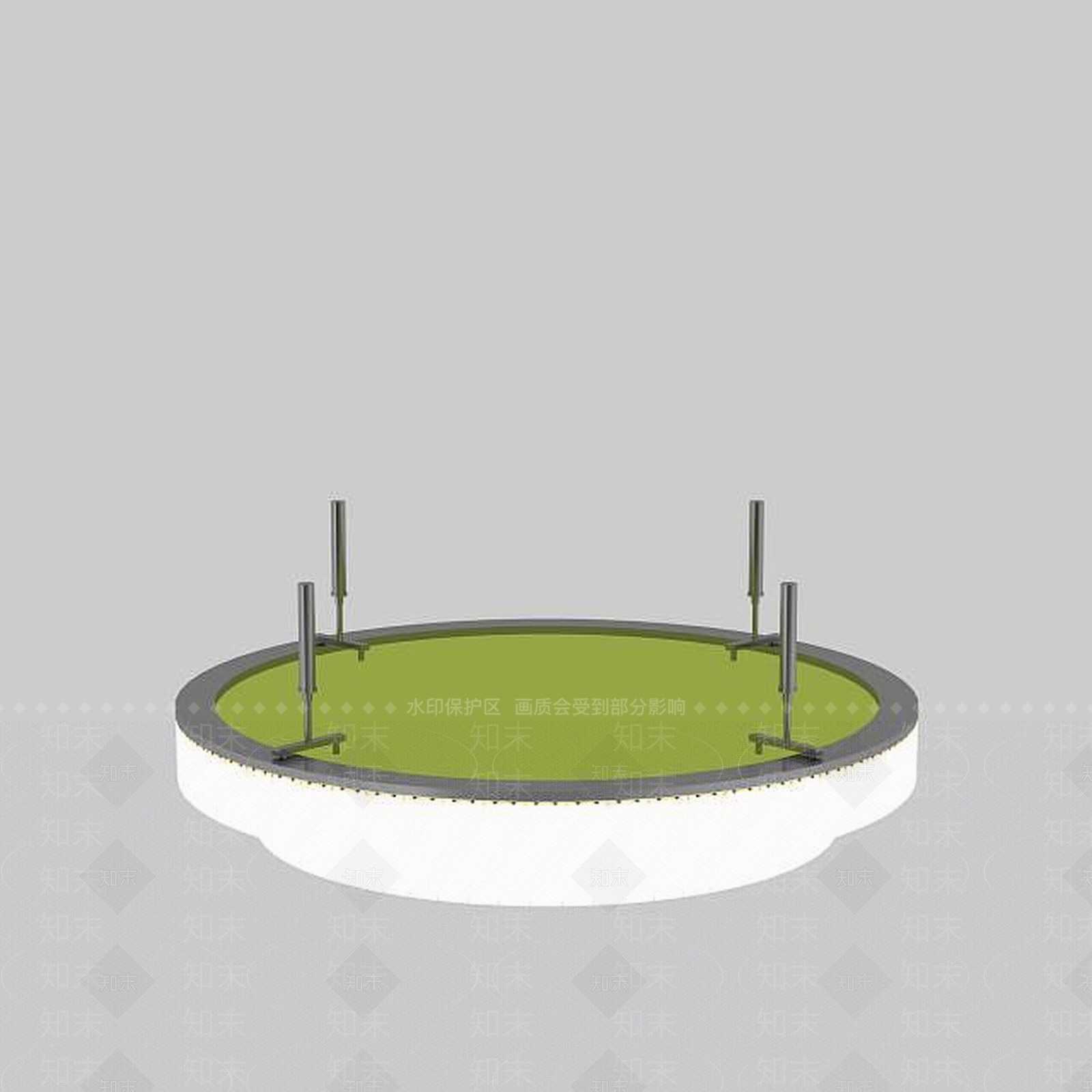 现代灯具组合3D模型下载【ID:1196222395】