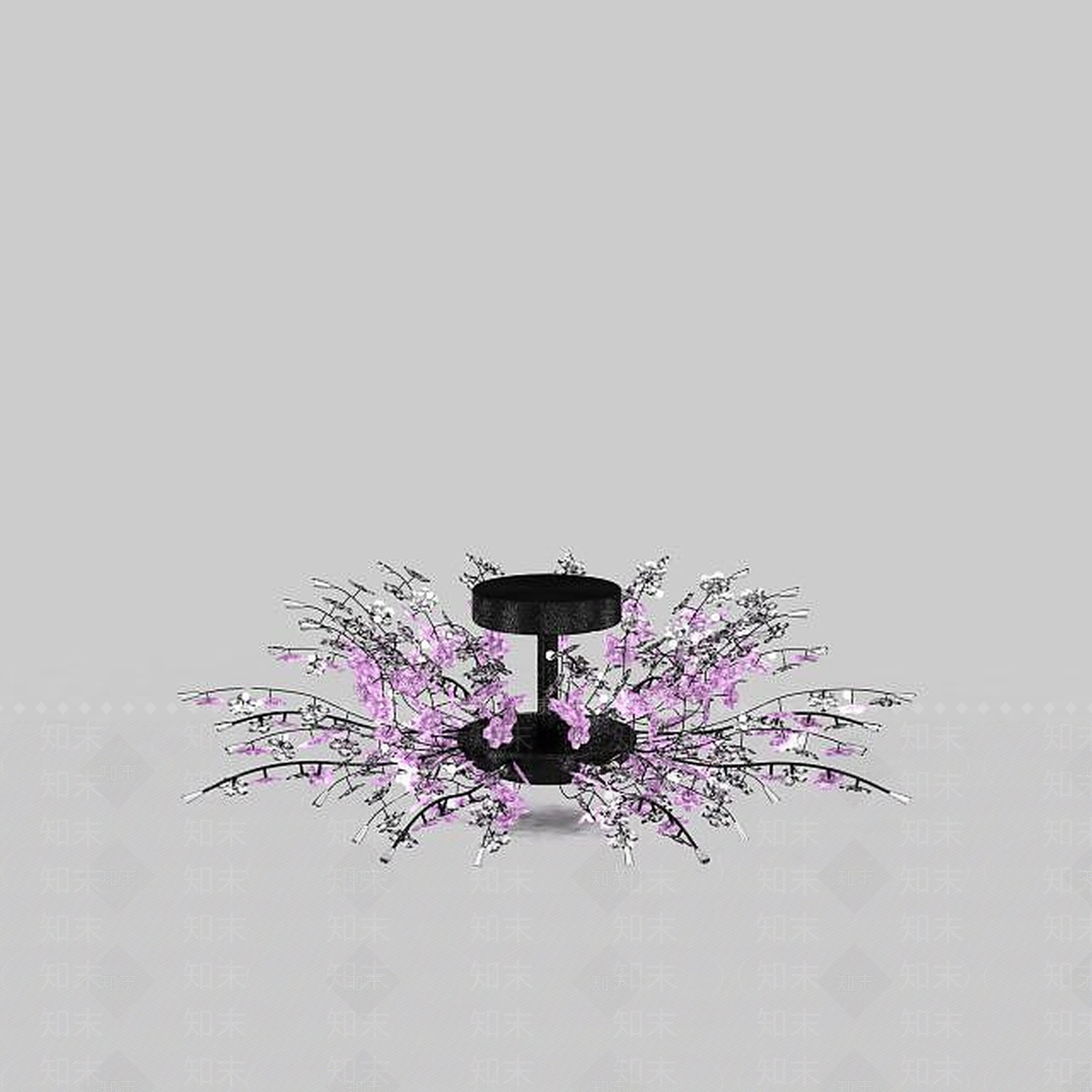 现代灯具组合3D模型下载【ID:1199933868】
