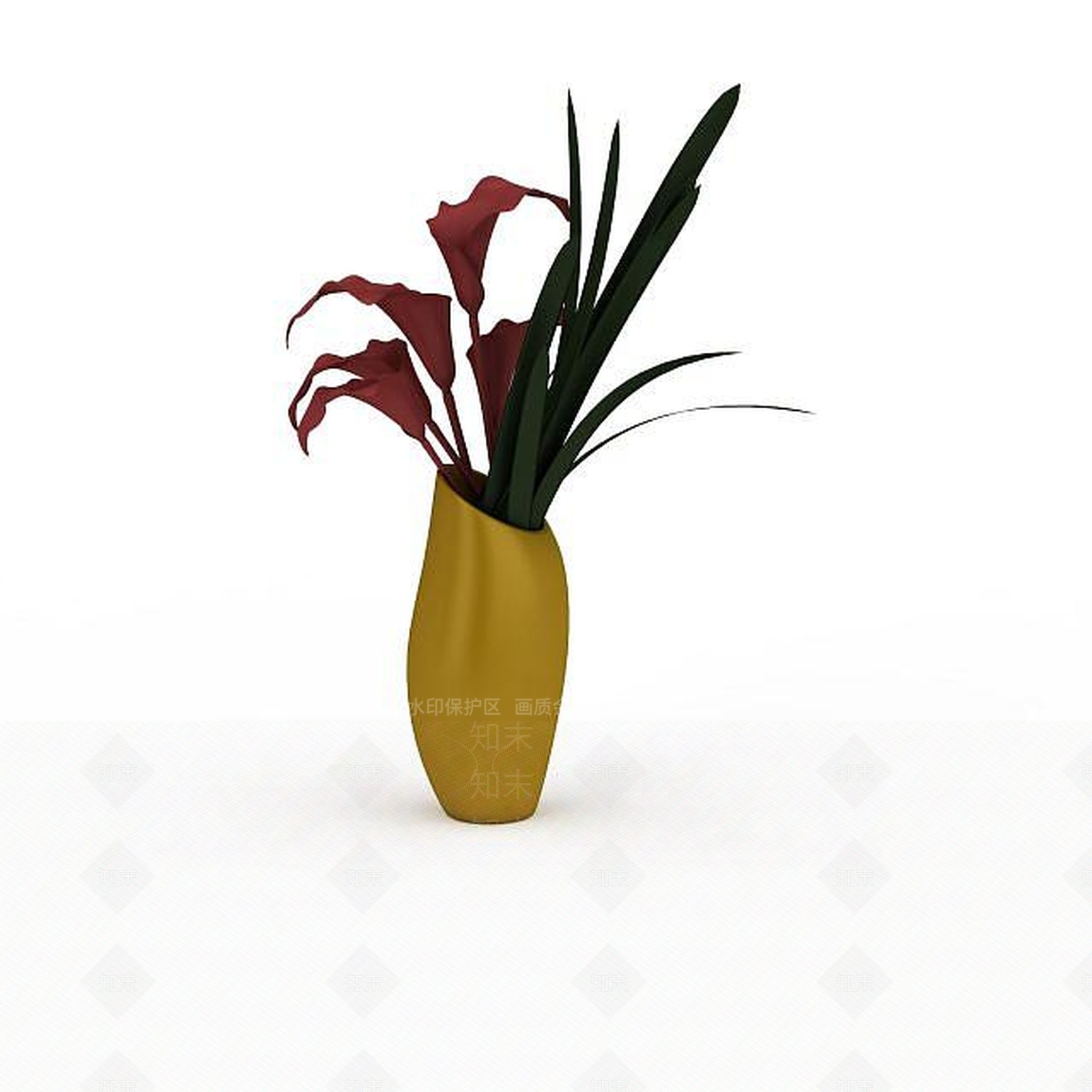 现代摆件组合3D模型下载【ID:1196222574】