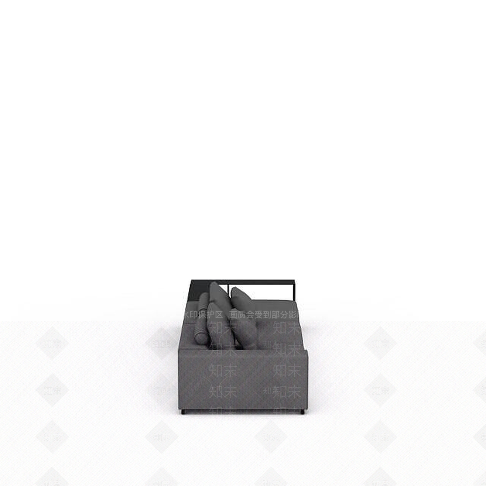 现代双人沙发3D模型下载【ID:1196222603】