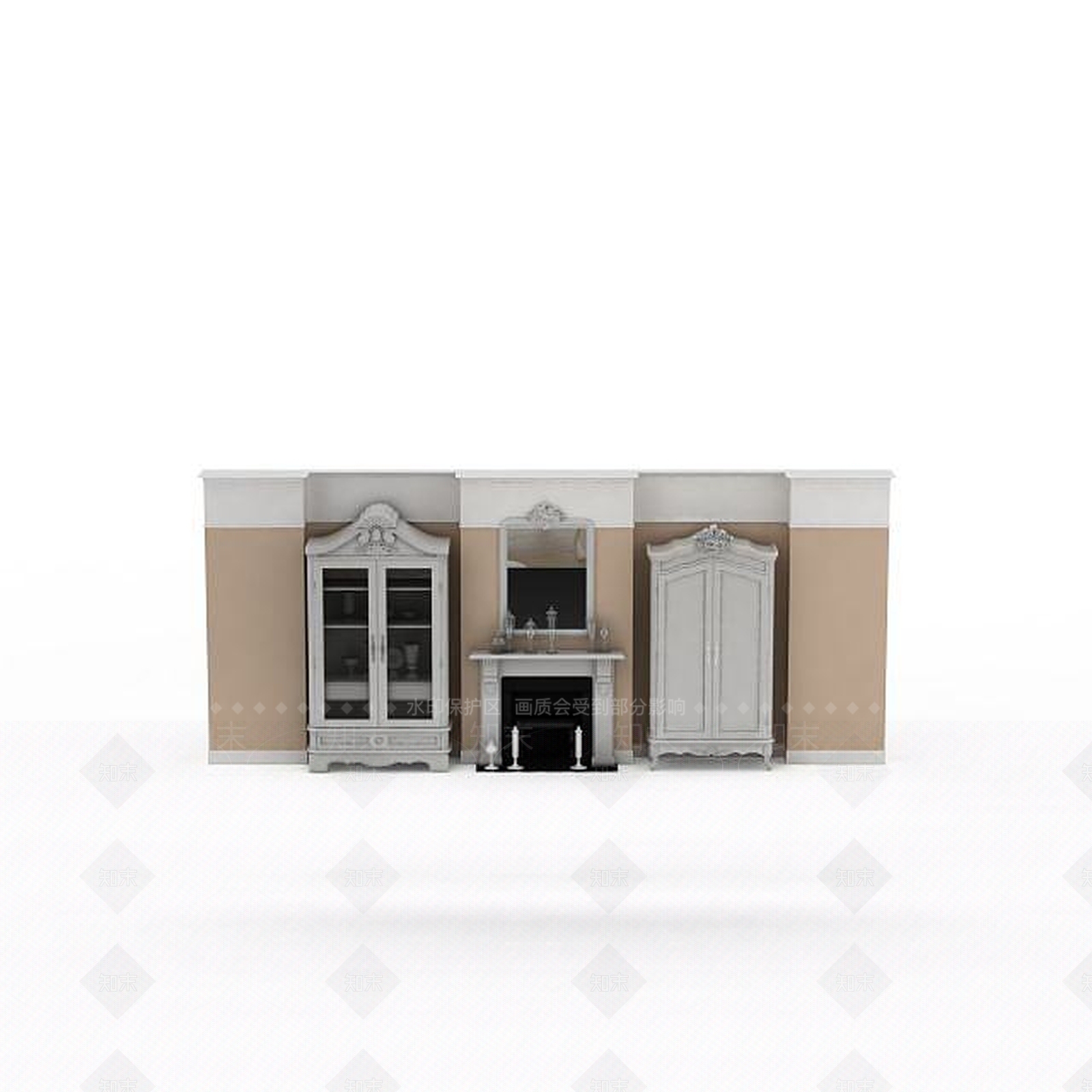 现代挂件3D模型下载【ID:1196224477】