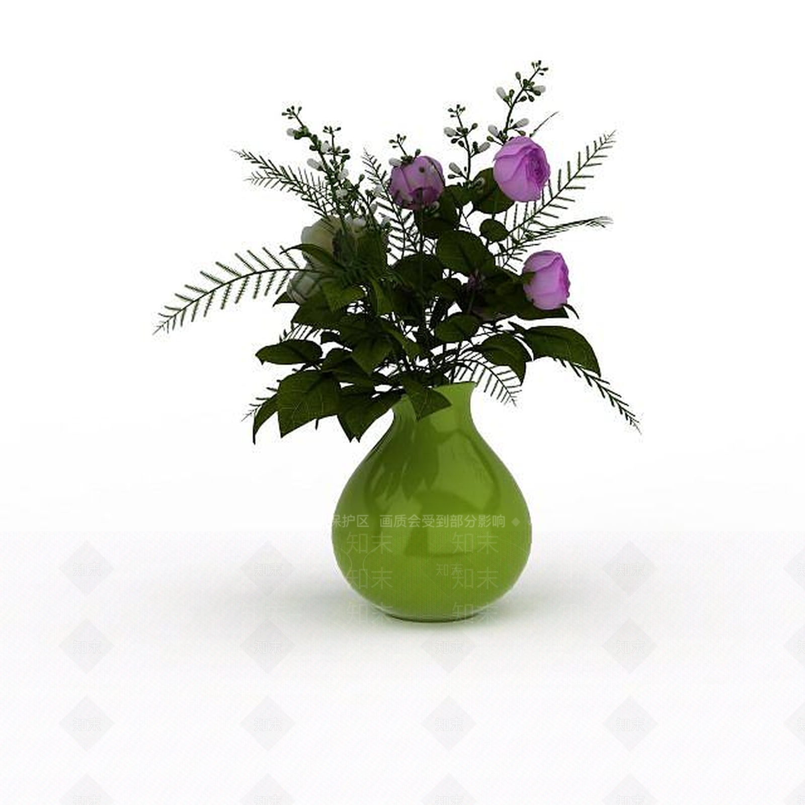 现代摆件组合3D模型下载【ID:1196225314】