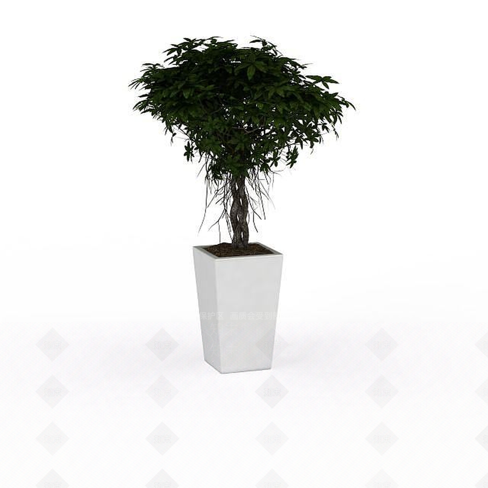 现代办公桌3D模型下载【ID:1196225544】