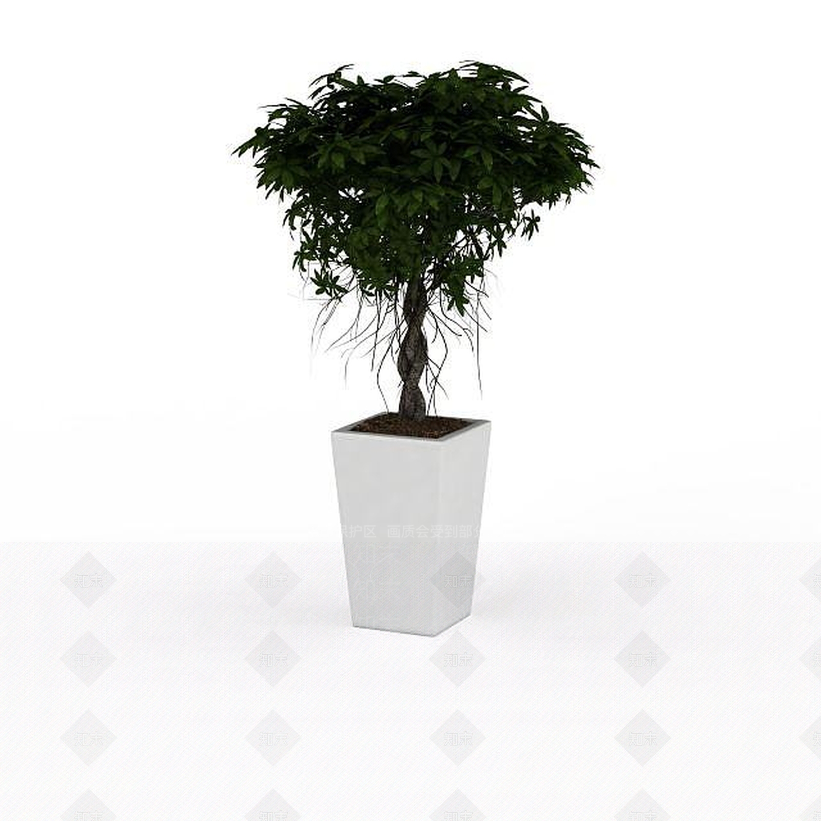 现代办公桌3D模型下载【ID:1196225544】