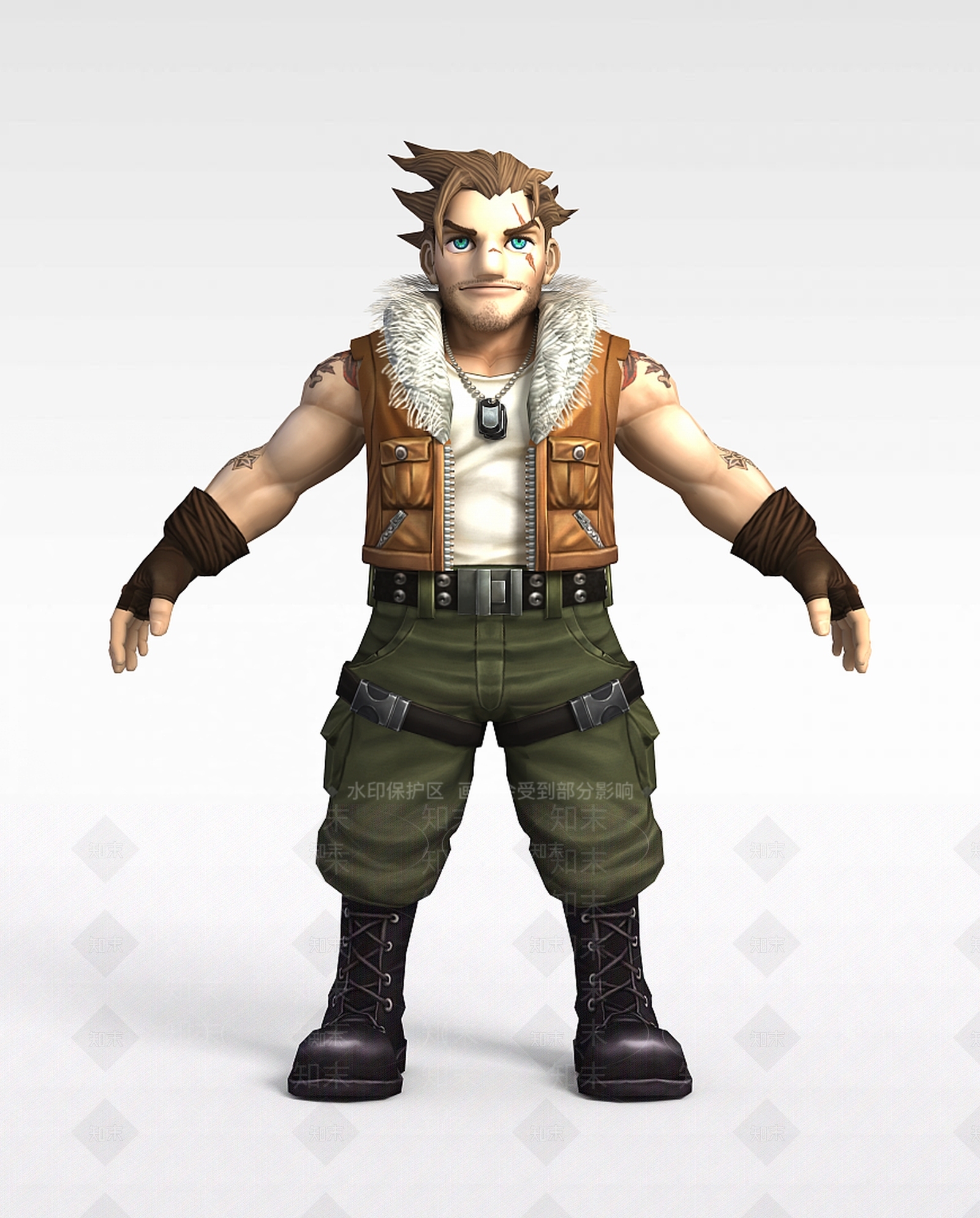现代虚拟人物3D模型下载【ID:1199843521】