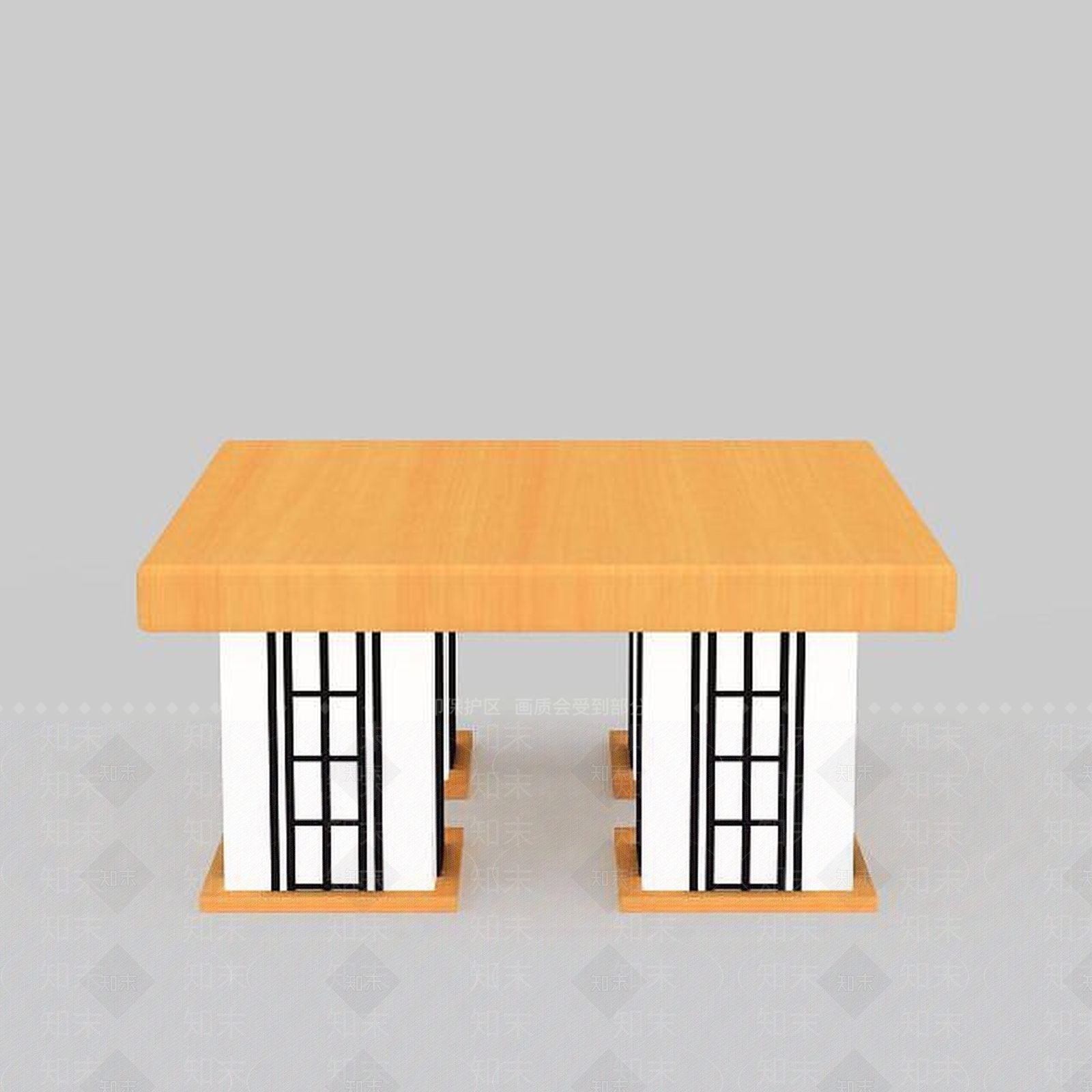 现代灯具组合3D模型下载【ID:1196226376】