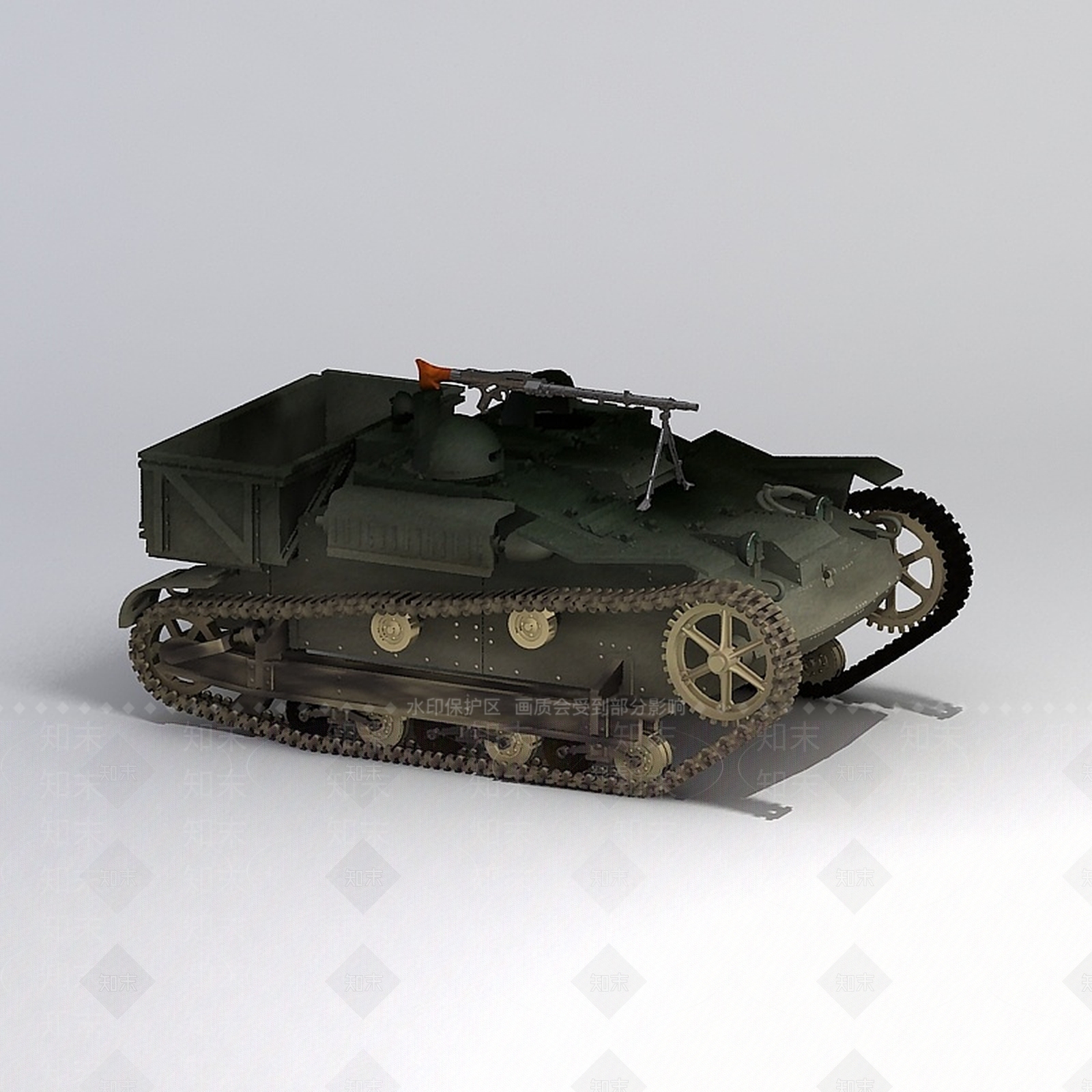 现代军事器材3D模型下载【ID:1196227177】