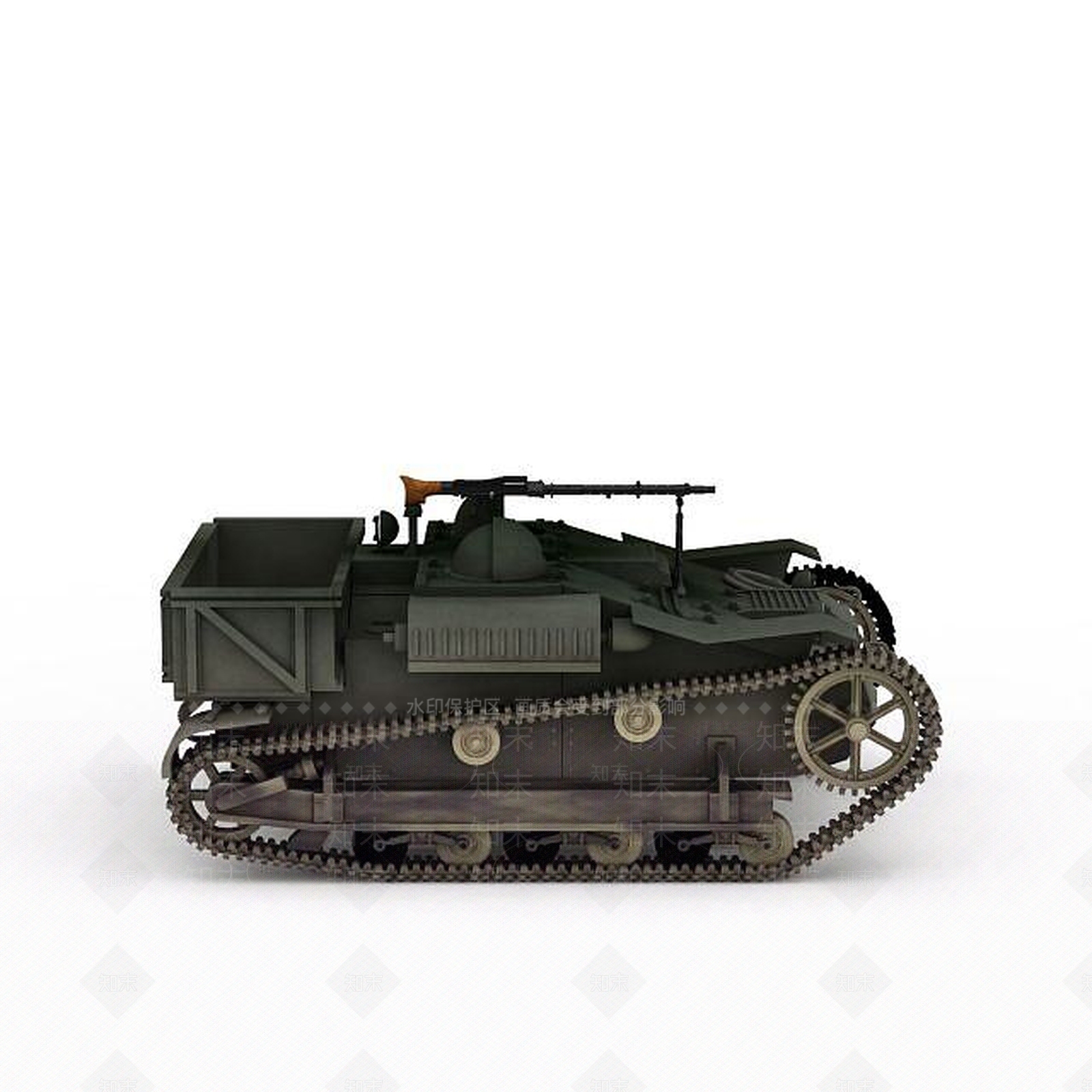 现代军事器材3D模型下载【ID:1196227177】