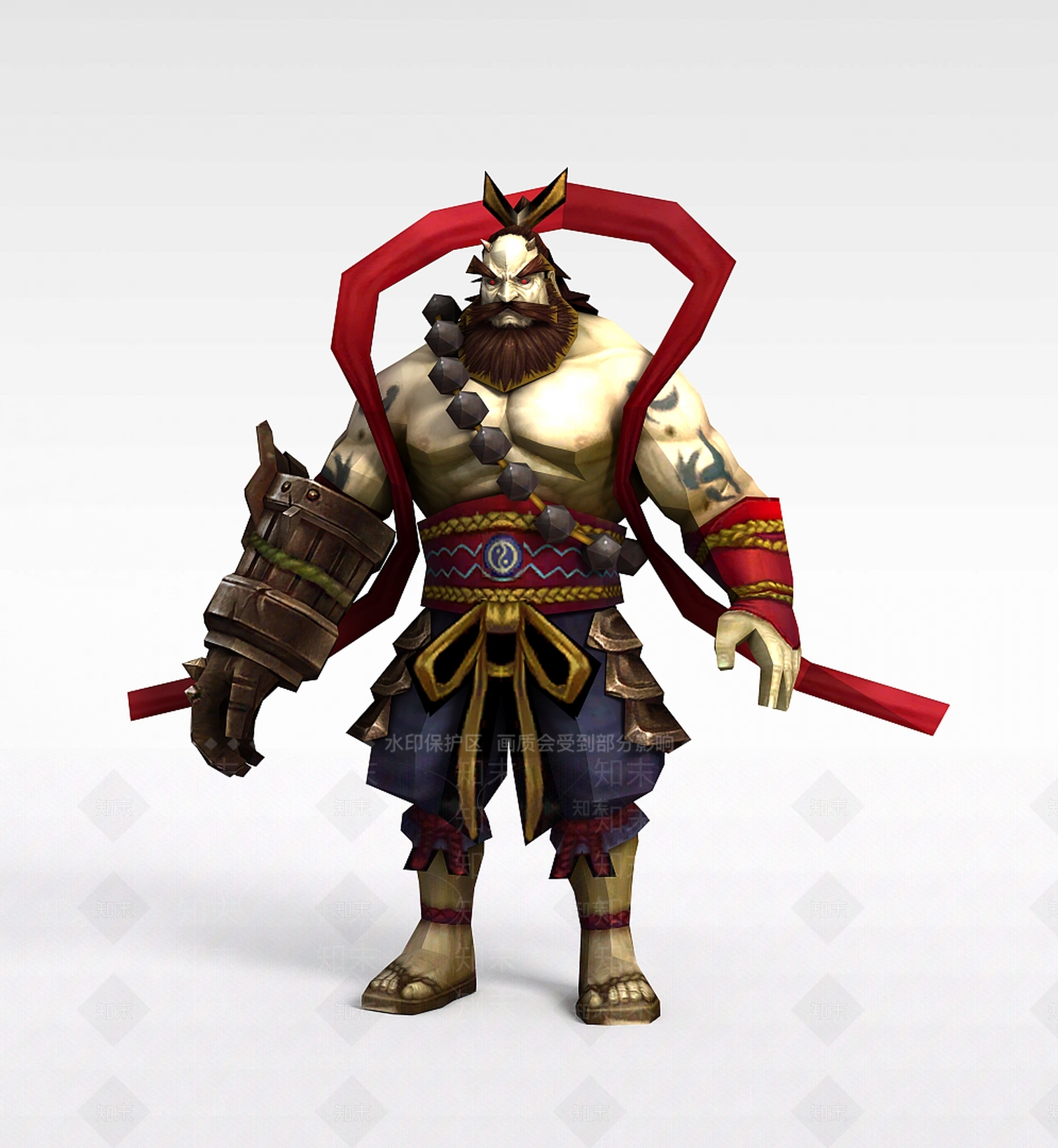 现代虚拟人物3D模型下载【ID:1199824072】