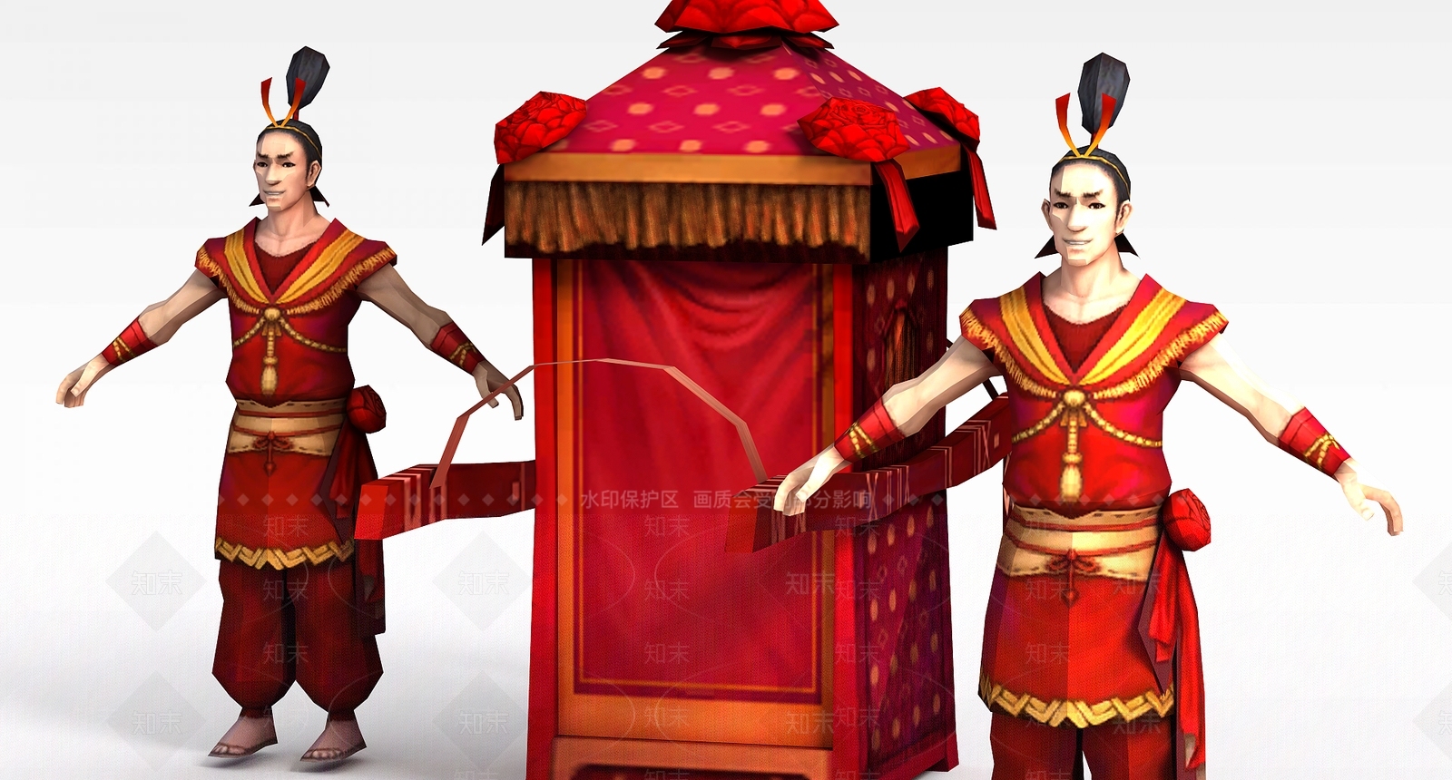 现代虚拟人物3D模型下载【ID:1199828761】