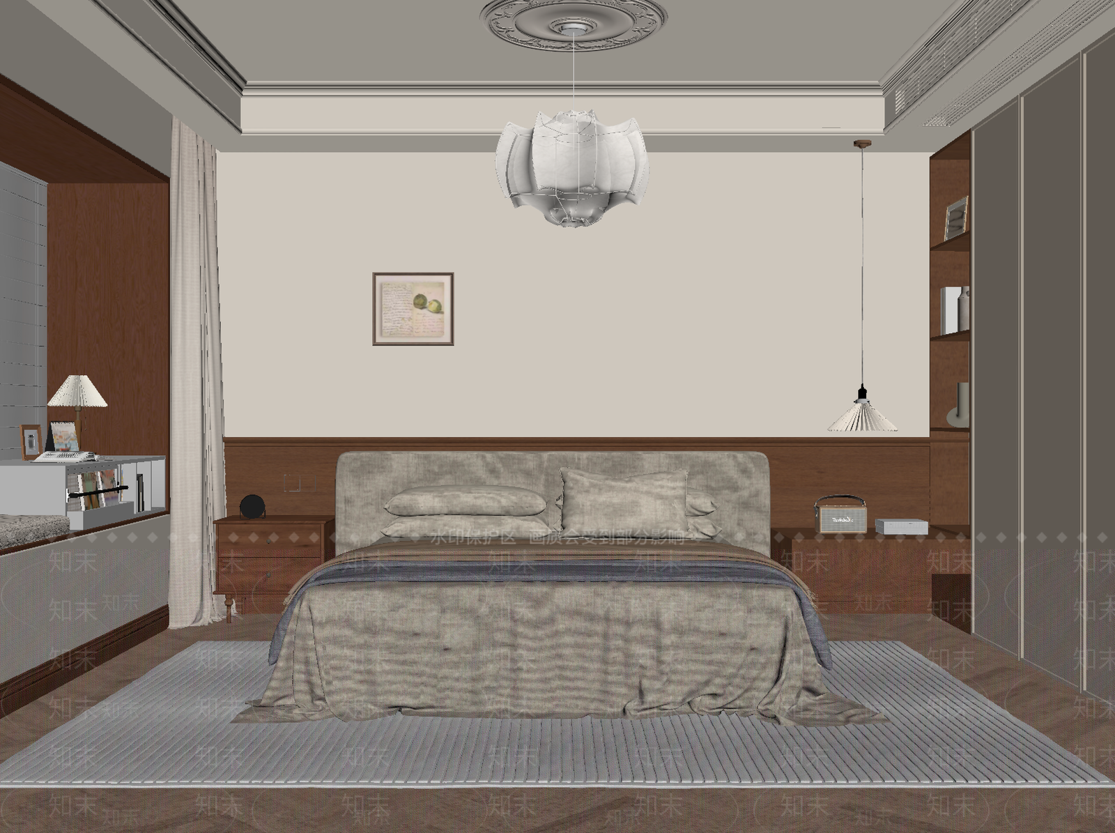 装饰挂画挂画SU模型下载【ID:1227315468】