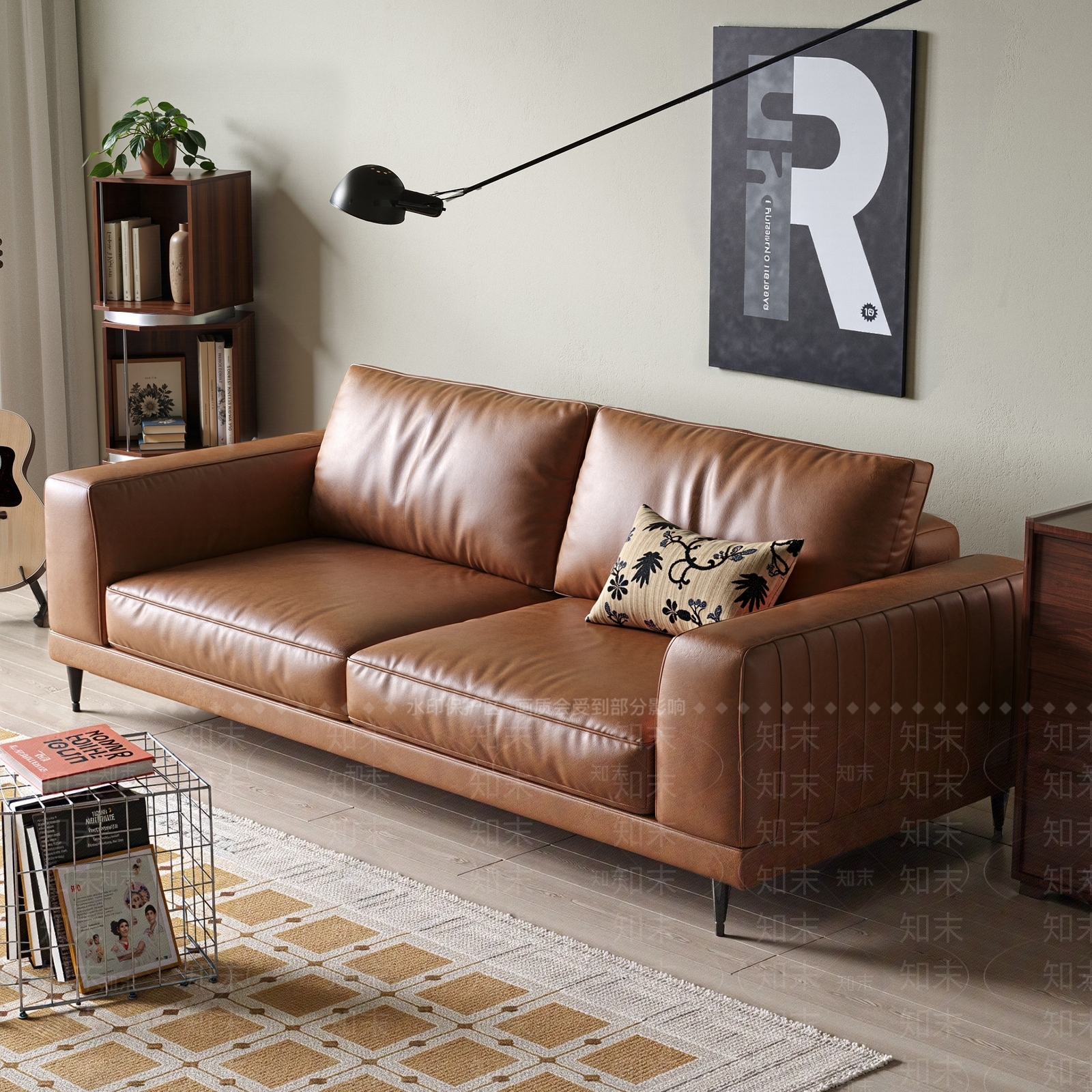 复古意式双人沙发3D模型下载【ID:1196236251】