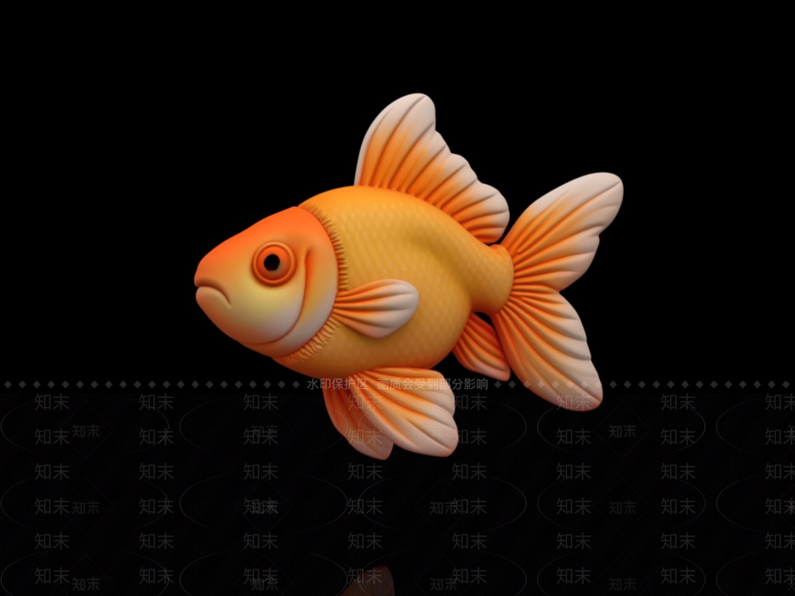 水生类动物3D模型下载【ID:1196238265】