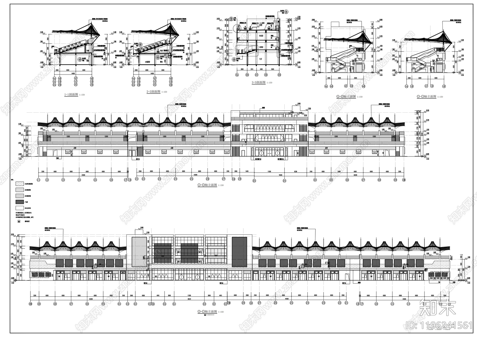现代其他建筑施工图下载【ID:1196241561】