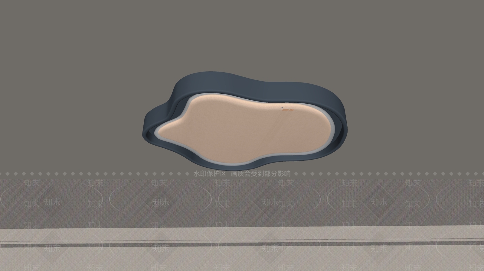 现代吸顶灯SU模型下载【ID:1196245101】