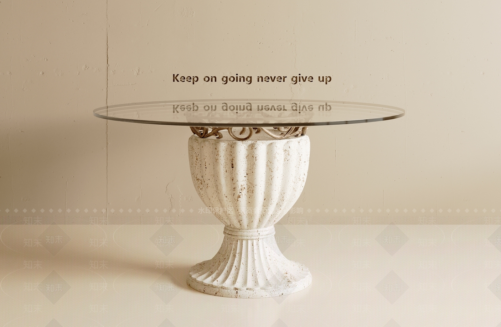 法式复古餐桌SU模型下载【ID:1196256462】