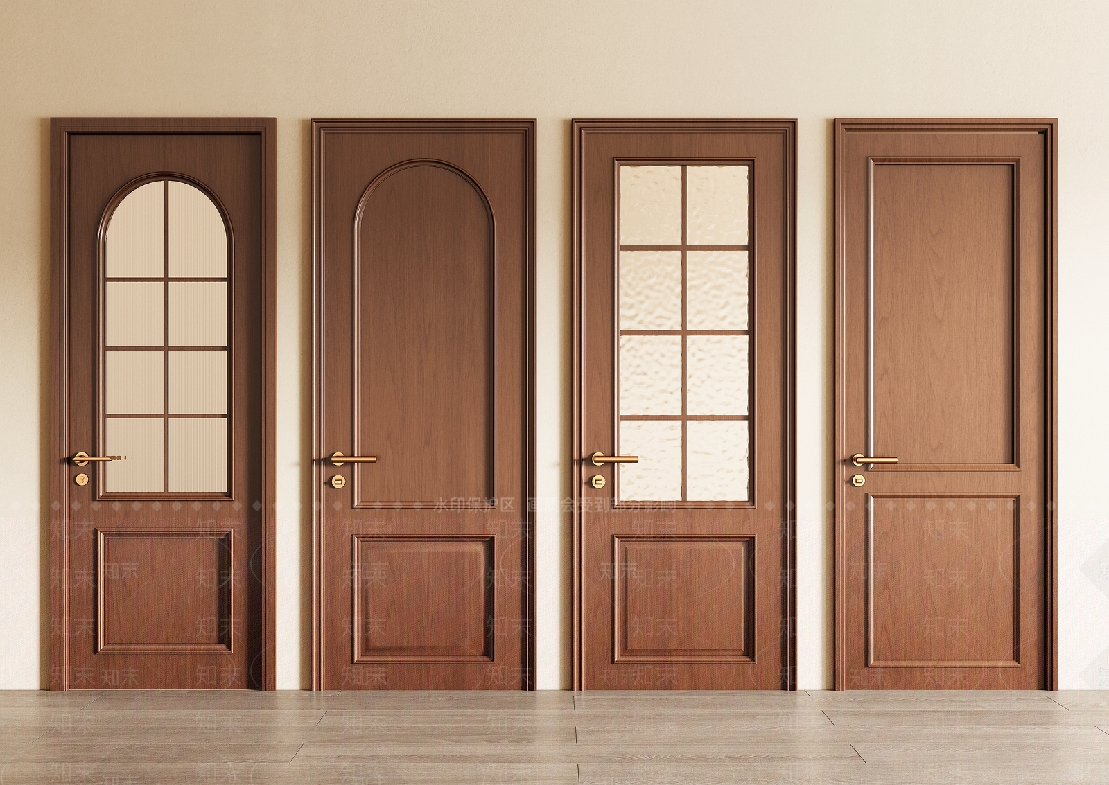 法式中古单开门3D模型下载【ID:1196257701】