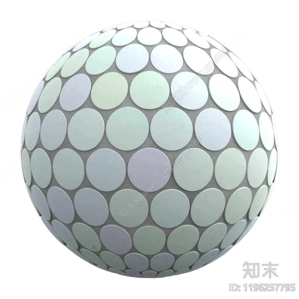 4k圆形绿紫色马赛克瓷砖贴图下载【ID:1196257795】