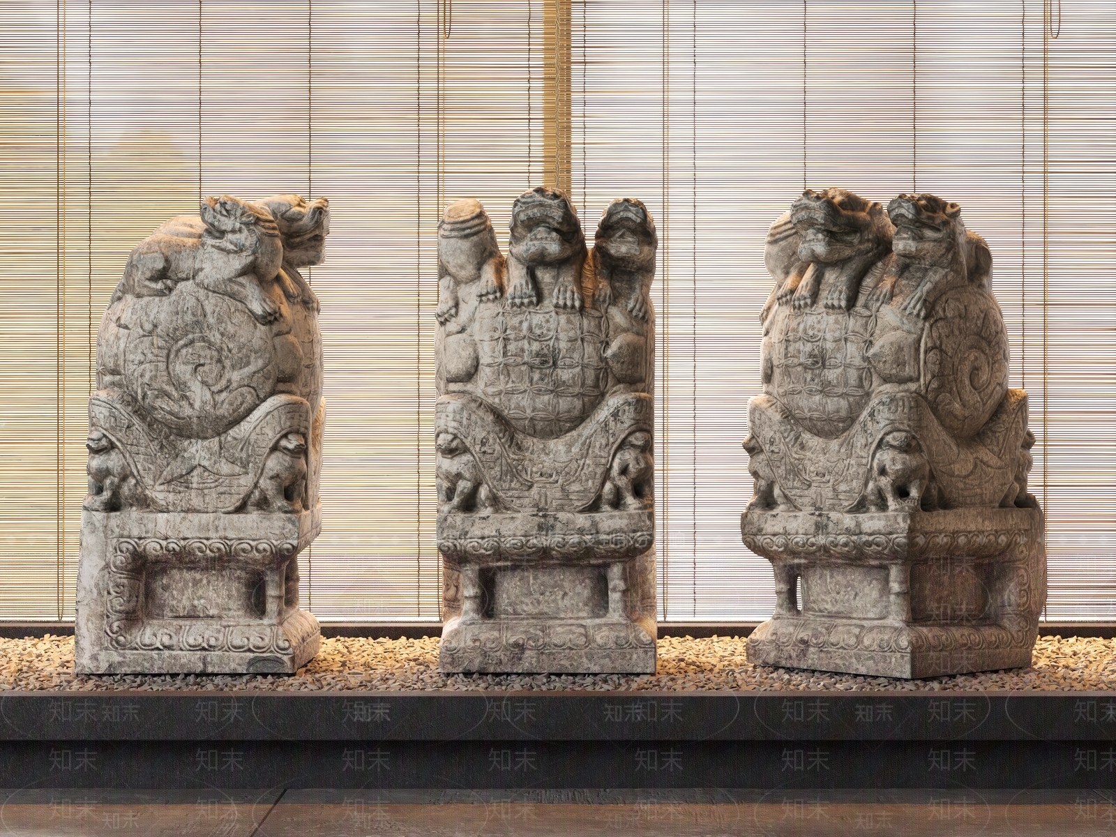 中式新中式其他局部构件3D模型下载【ID:1196258929】