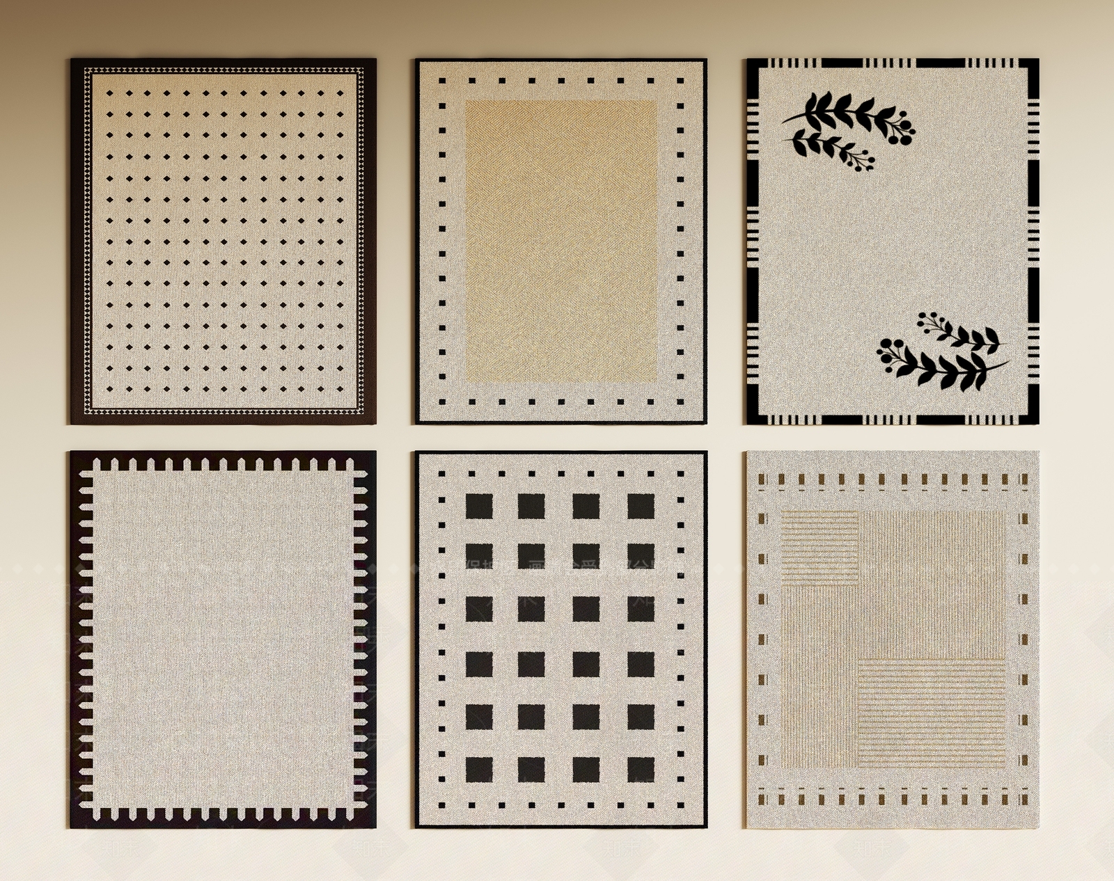 法式复古地毯SU模型下载【ID:1196259106】