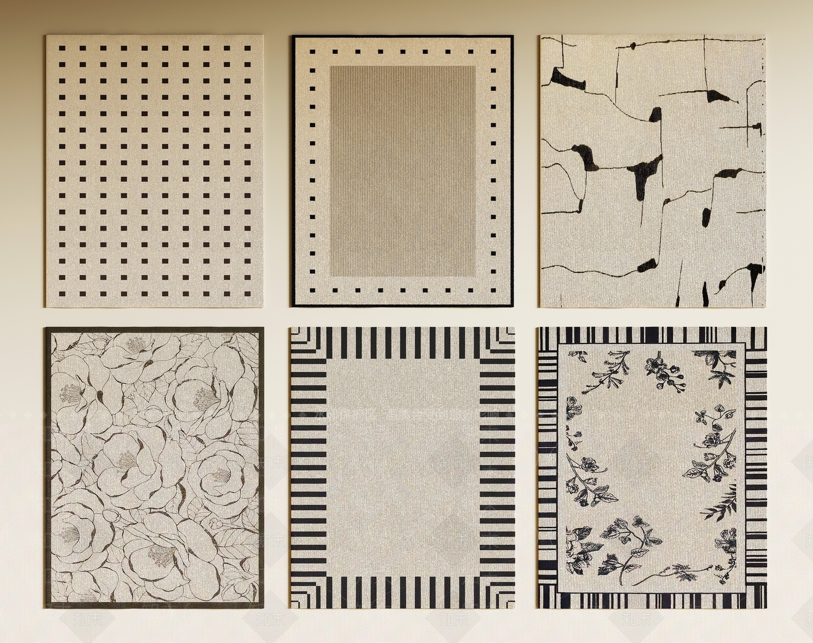 法式中古地毯SU模型下载【ID:1196259325】