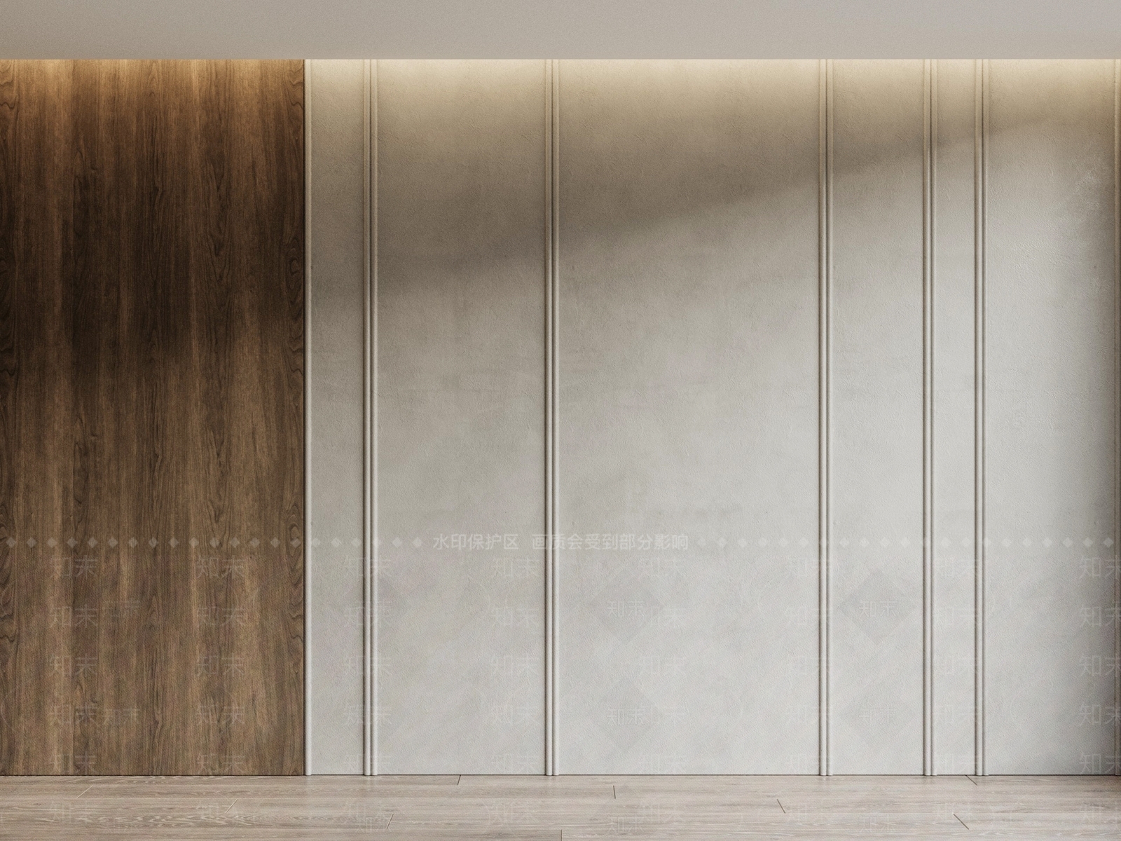 现代中古玄关背景墙3D模型下载【ID:1196259678】